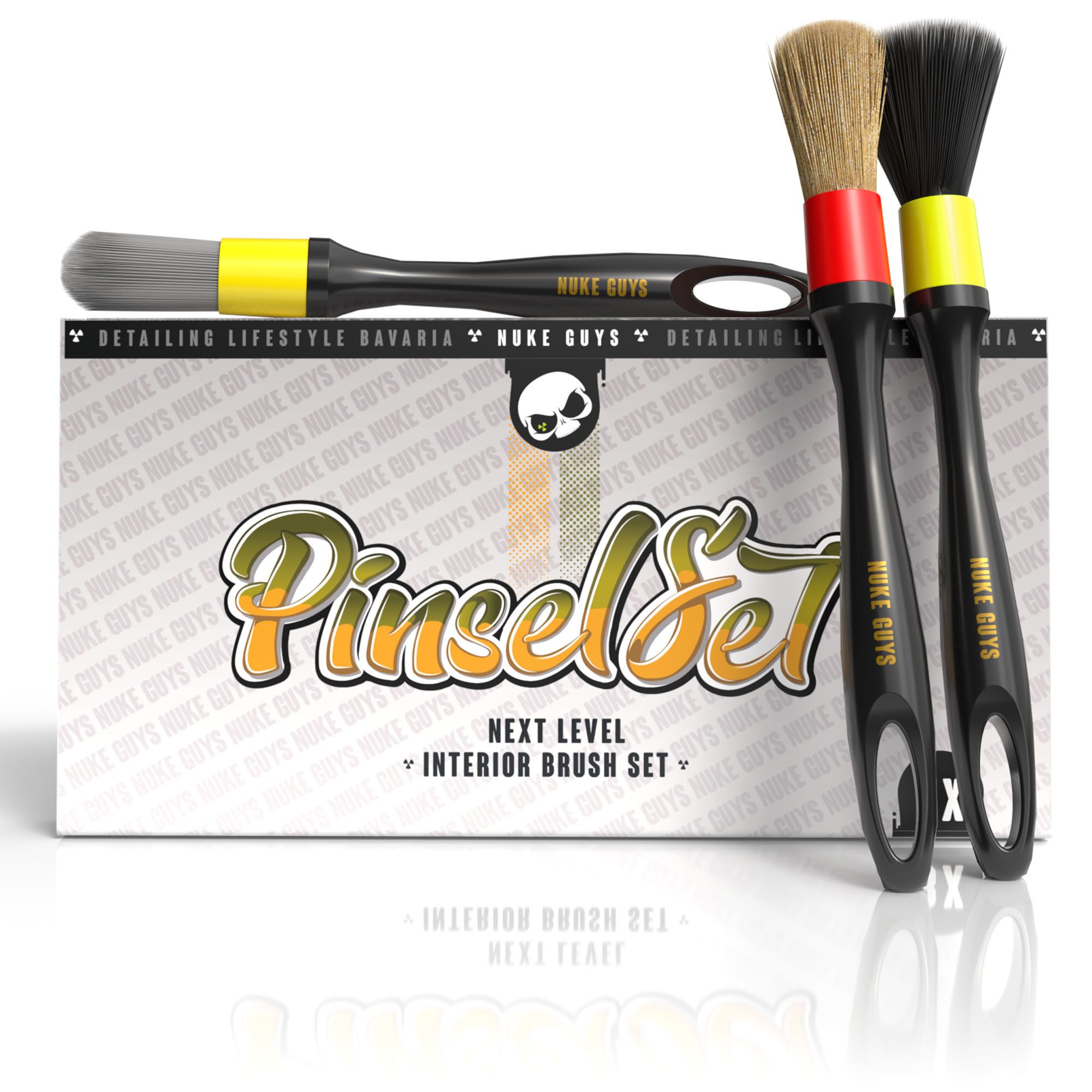 Autowaschbürste Reinigungspinsel Auto Nuke Guys Interior Brush Set