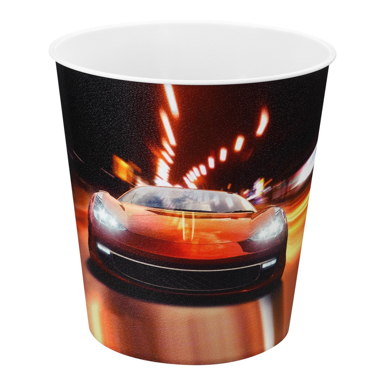 Idena Mülleimer Idena Papierkorb aus PP 9 Liter, Auto