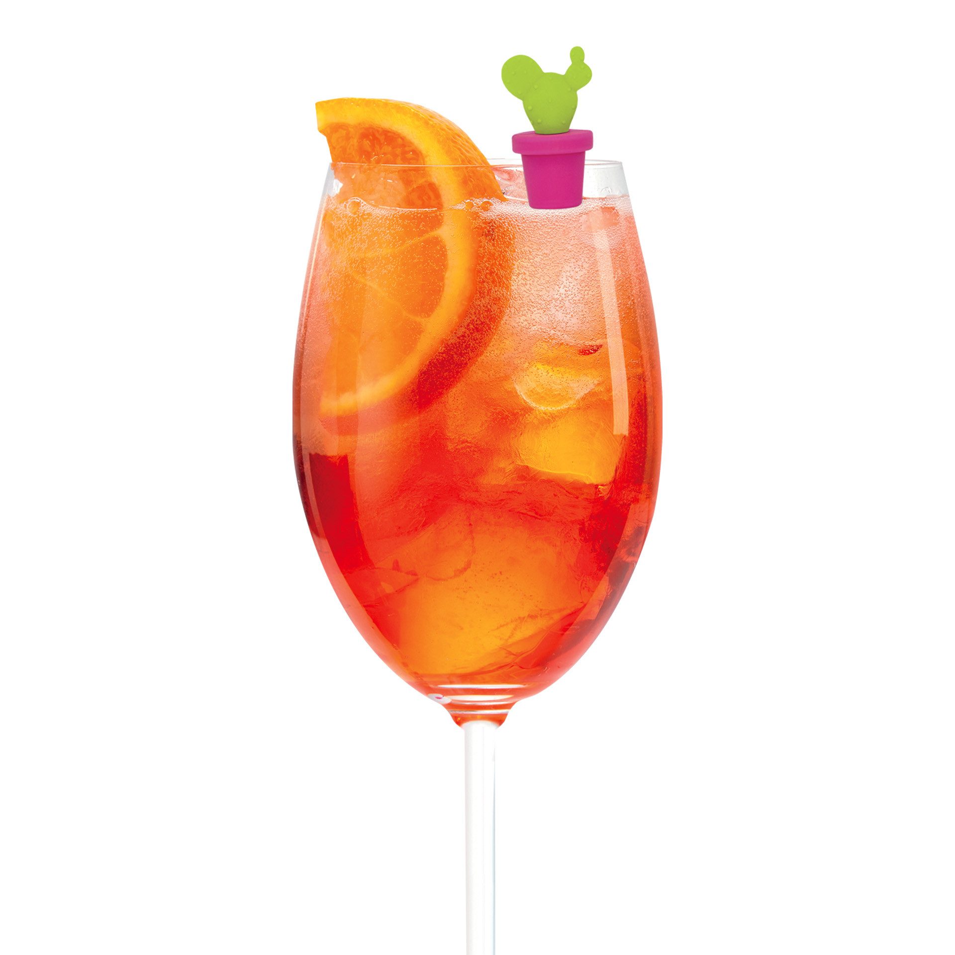 Legami Becher Legami Set mit 6 Glasmarkern Fiesta! Cactus Kaktus