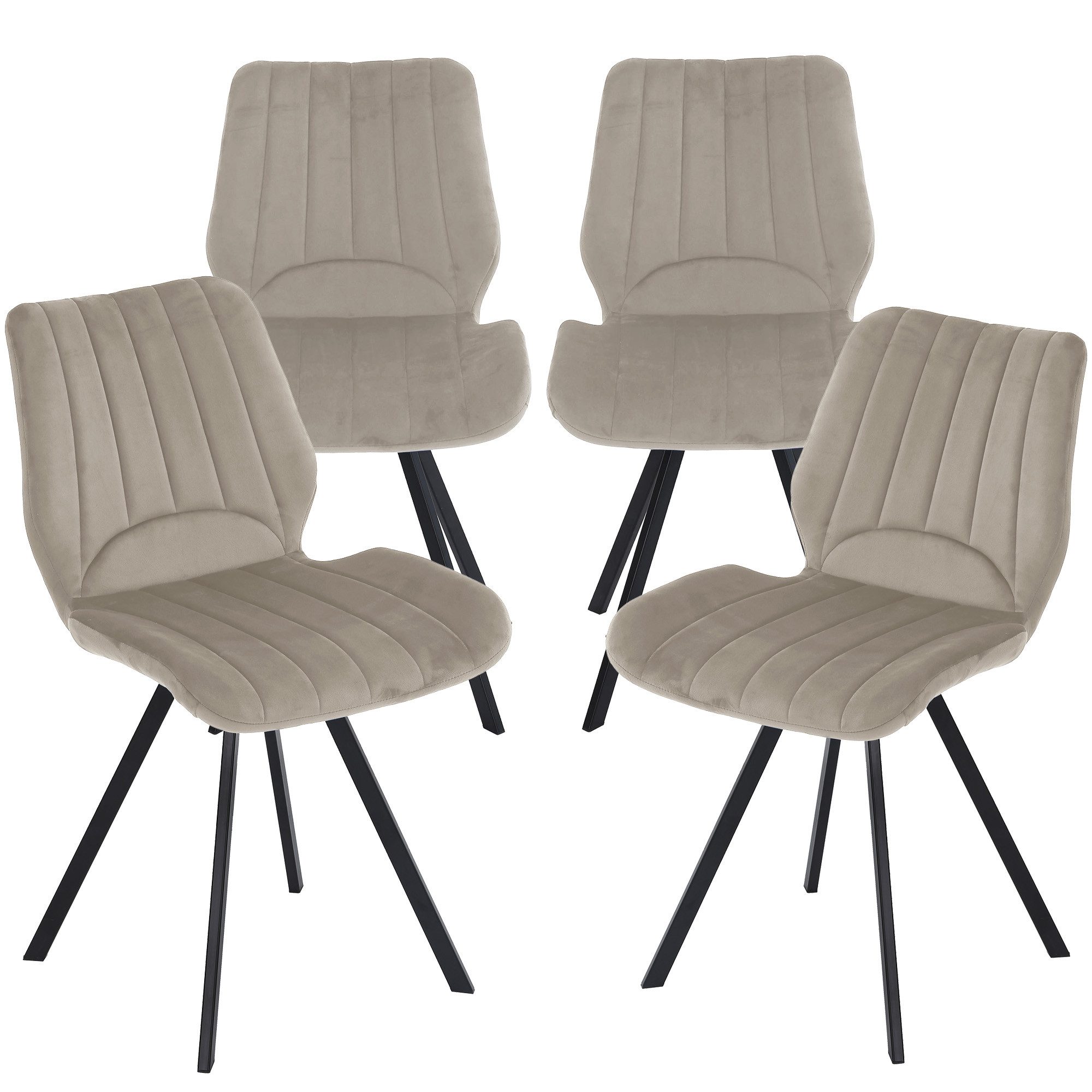 TRISENS Esszimmerstuhl Chloe (1er, 2er, 3er oder 4er Set, 4 St), Essstuhl m günstig online kaufen