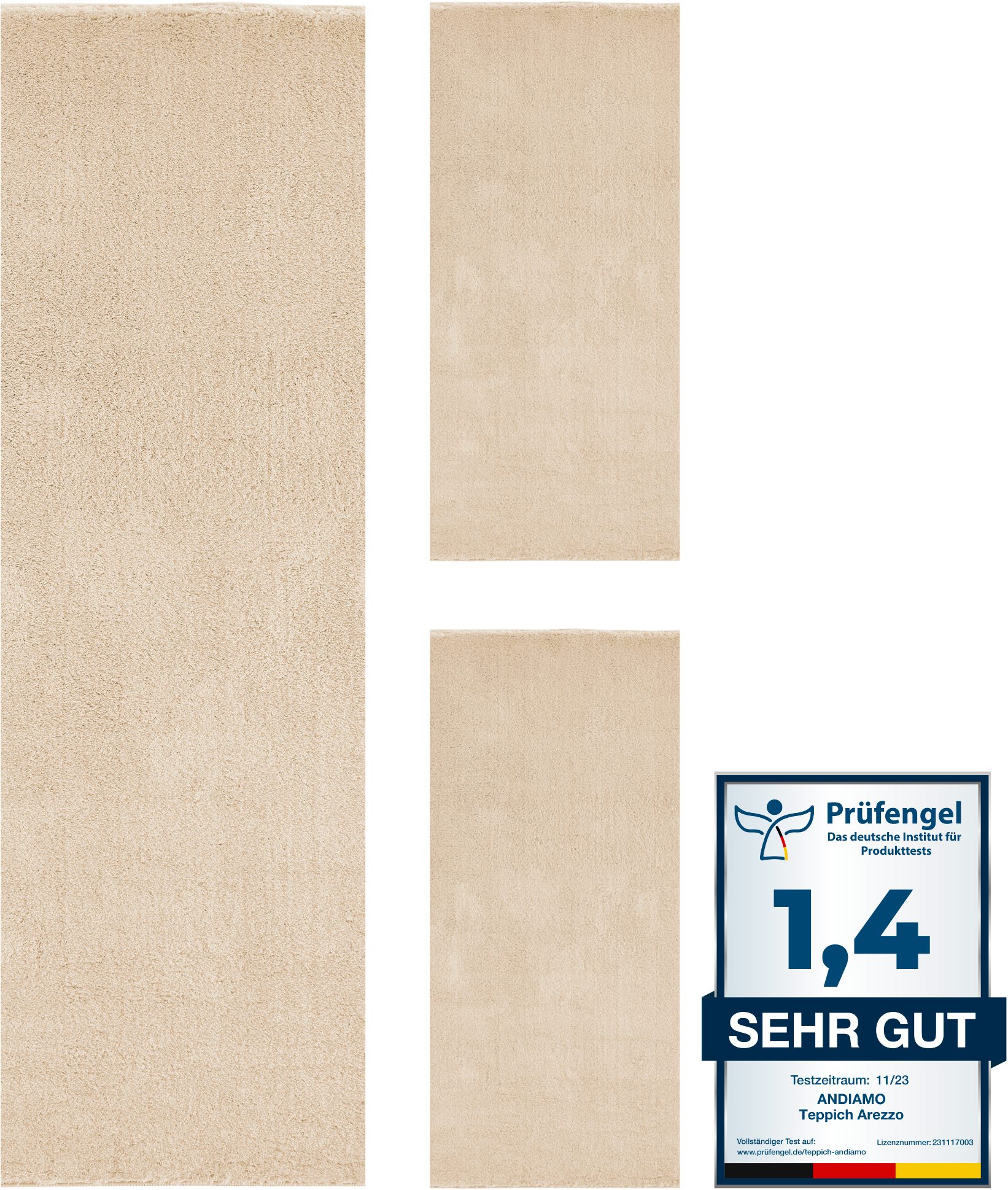 Andiamo Bettumrandung "Arezzo" Höhe 16 mm 1 Stk. tlg. Uni Farben, weicher F günstig online kaufen