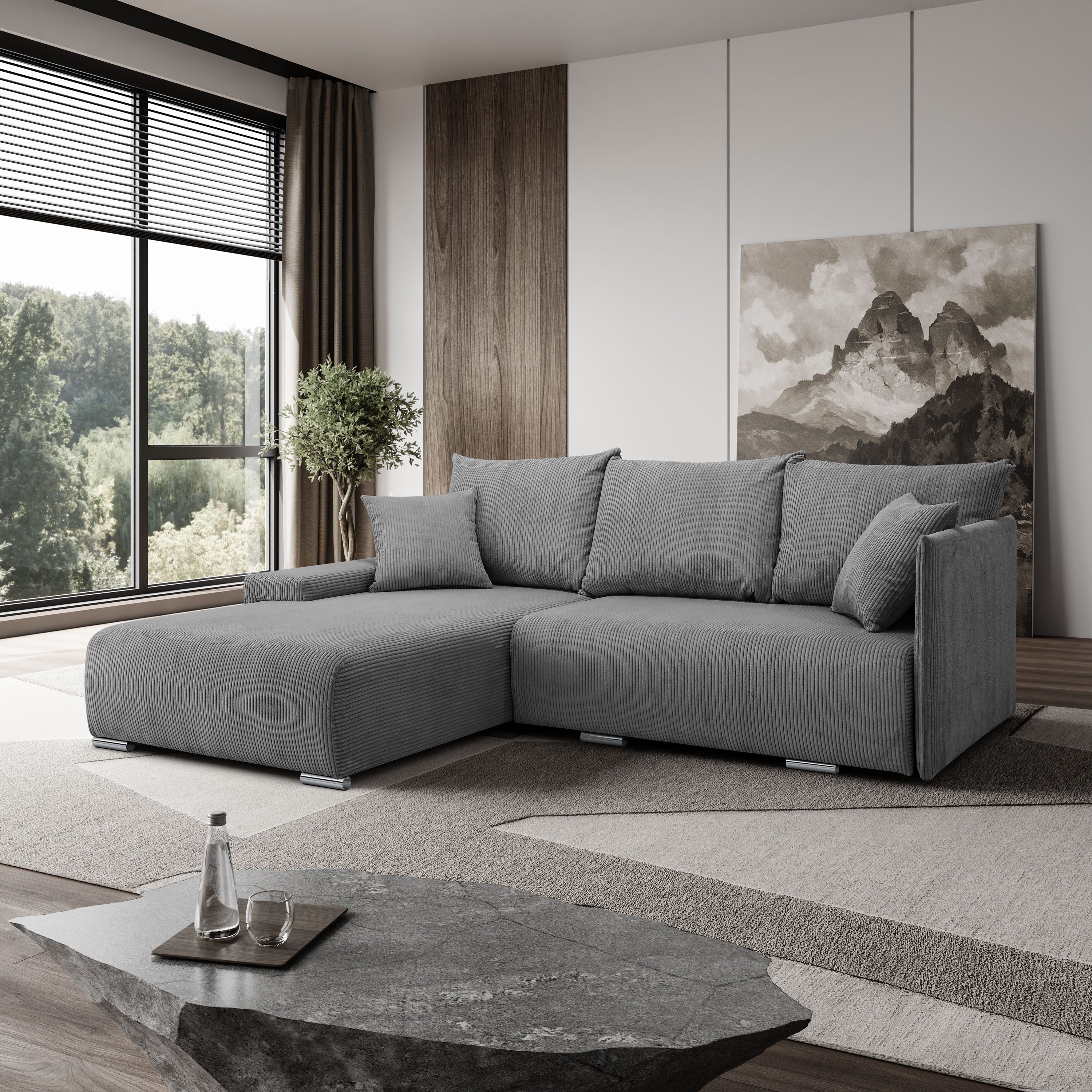 Kaiser Möbel Ecksofa Sofa L form, günstig online kaufen