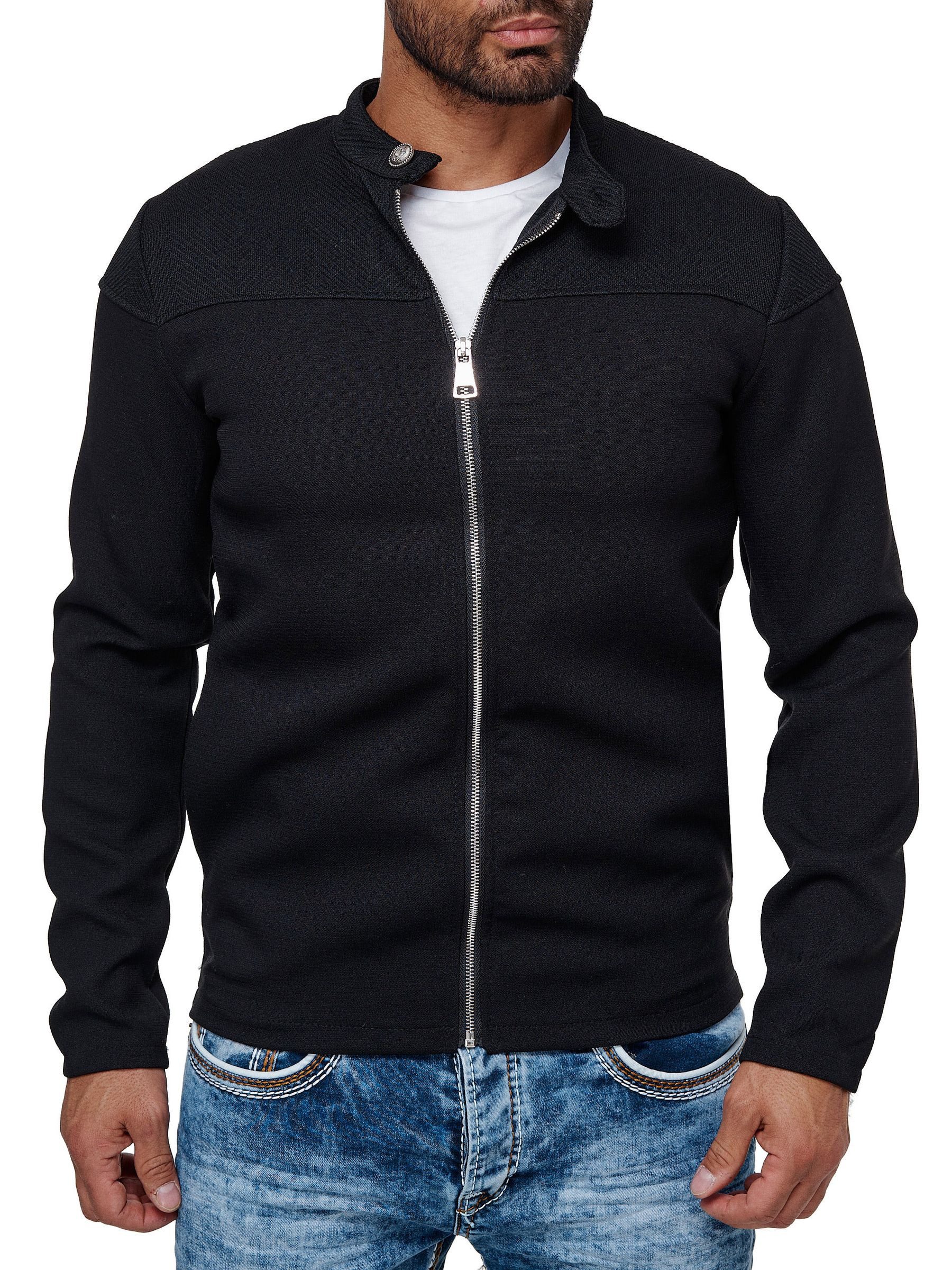 Uniplay Sweatshirt Sweatjacke Kragen Details (1-tlg) günstig online kaufen