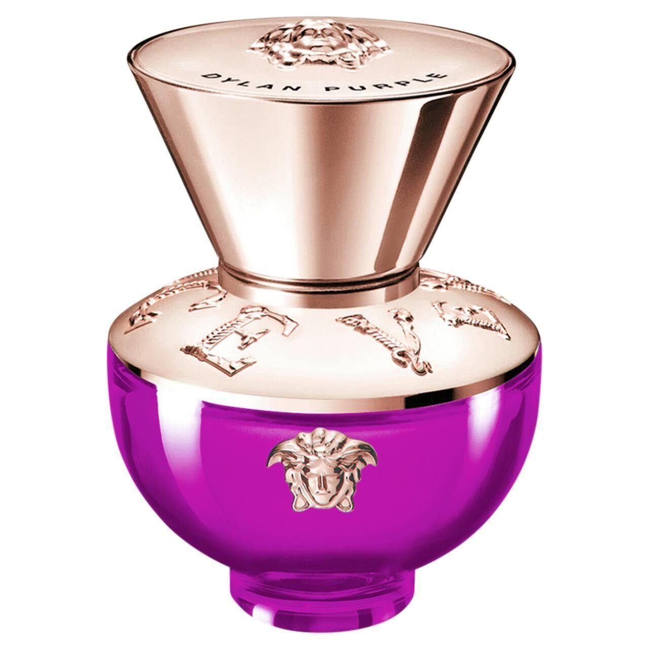 Versace Eau de Parfum Dylan Purple, Glasflakon, Parfüm EDP, Damenduft