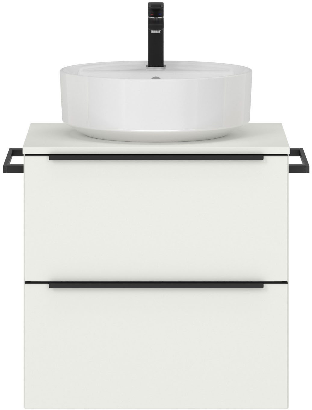 nobilia® Badmöbel-Set Alvene, (1-St., vormontiert, mit Soft-Close), in vier Breiten