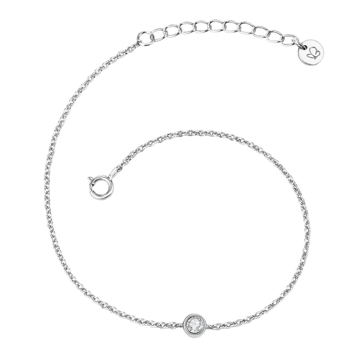 Glanzstücke München Silberarmband silber, aus Sterling Silber günstig online kaufen