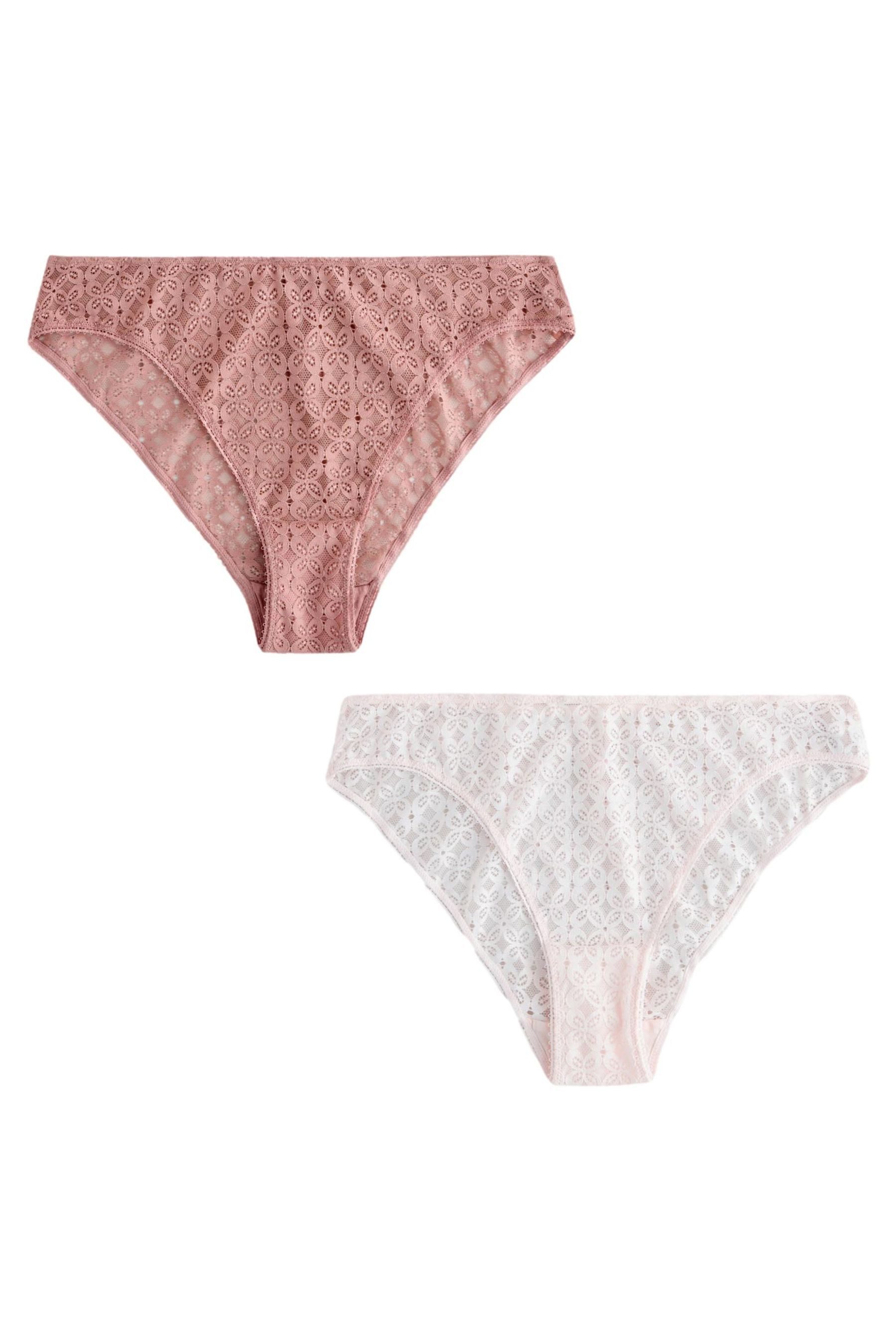 Slip Spitzenslips im 2er-Pack