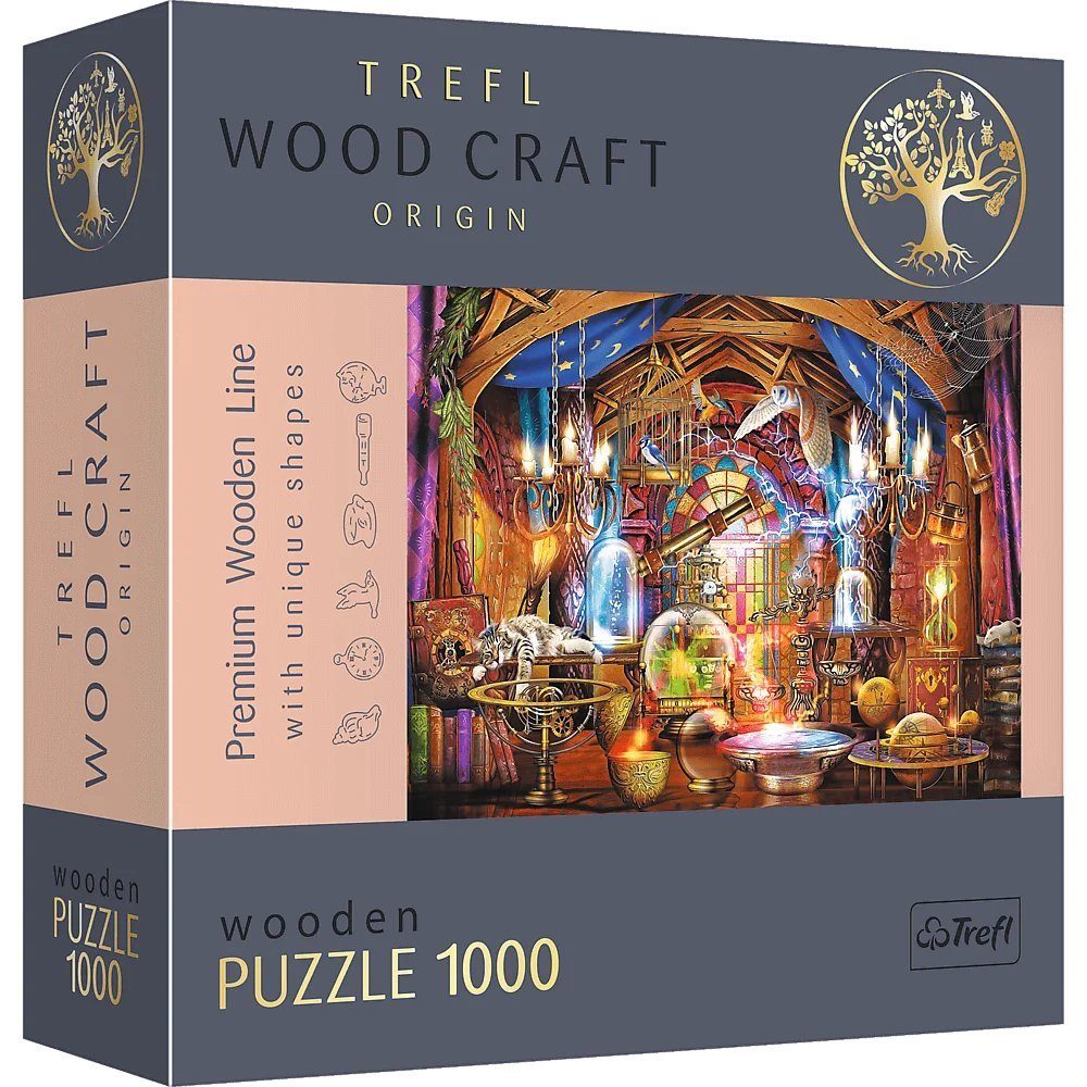 Trefl Puzzle Trefl 20146 Magische Kammer 1000 Teile Holzpuzzle, 1000 Puzzleteile, Made in Europe