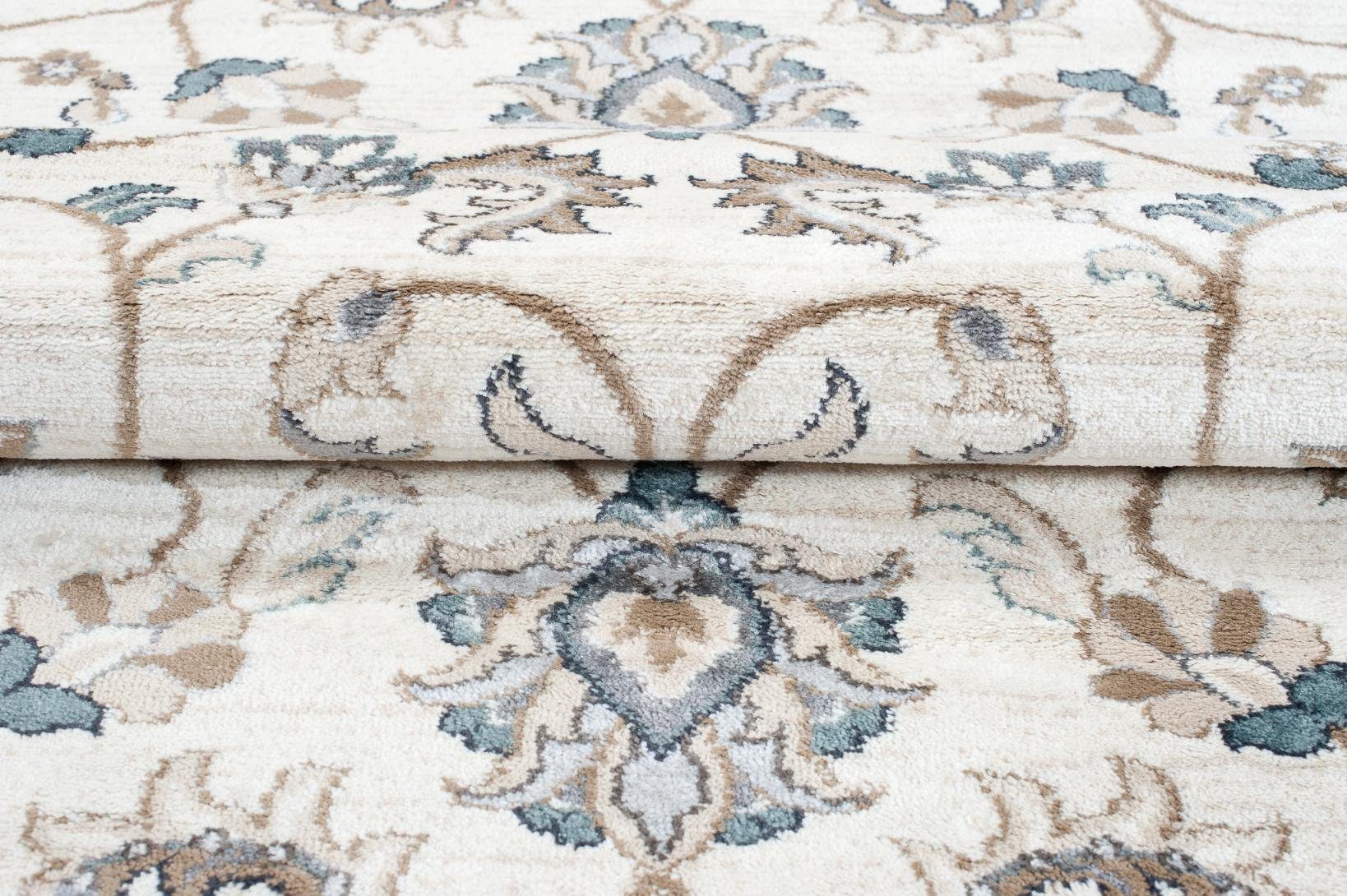 Mazovia Orientteppich Klassisch Bordüre Beige Creme Flur, Diele, Küche, Büro, Fußbodenheizung – Bild 3 von 5