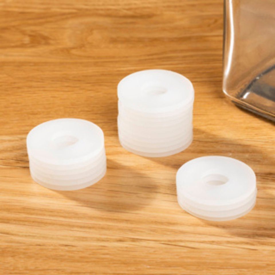 Haushalt International Dichtungsring Ersatz-Silikonringe für Bügelverschlussflaschen 20er Set (1-St)