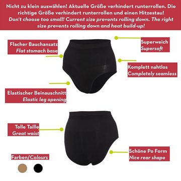 Miss Perfect Miederslip 34810 Figurformender Bauchweg Shapewear Slip in Größe S-3XL (38-48)