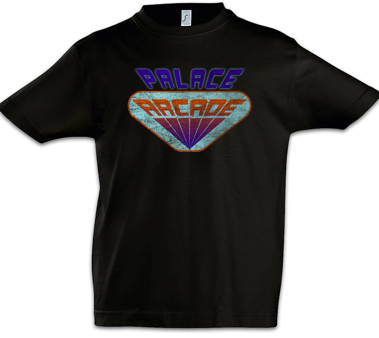 Print-Shirt Gaming Palace Kinder T-Shirt Logo Arcade Stranger Games Gaming Things