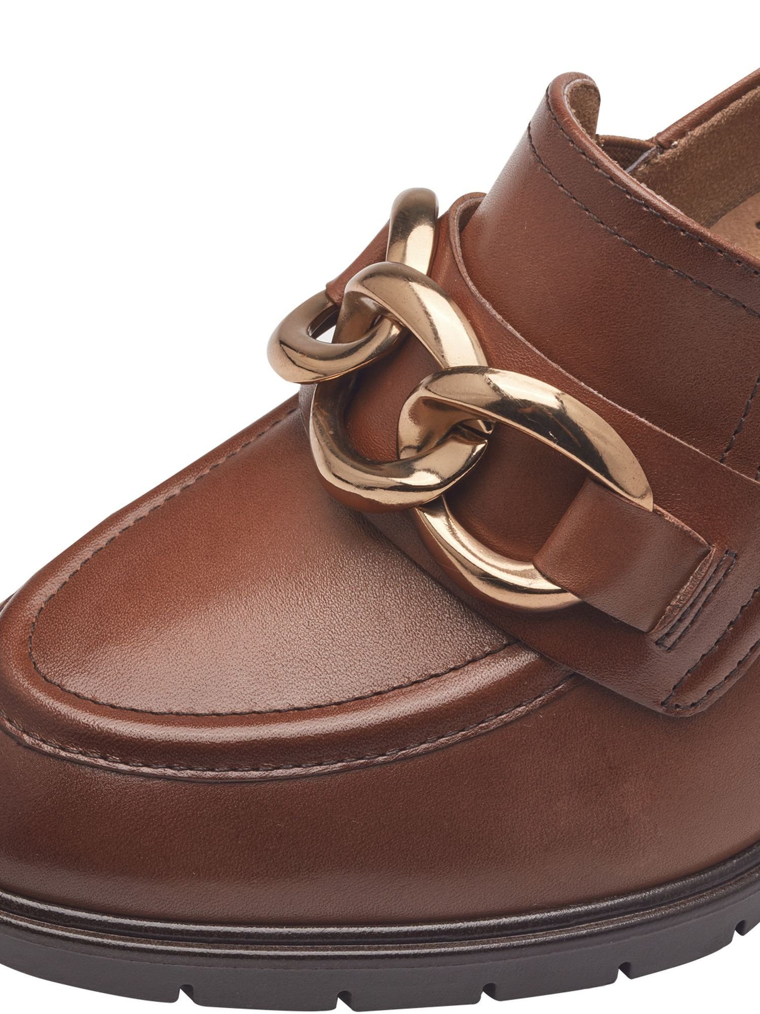 Tamaris WIDE FIT Removable Sock, comfortFit aus Leder Schnürpumps Removable Sock