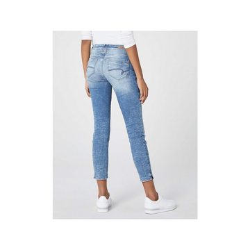 Mavi 5-Pocket-Jeans blau regular (1-tlg)