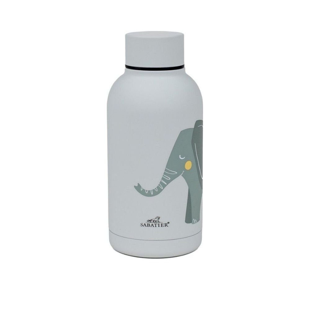 SABATIER International Isolierflasche Elefant, Isoliert Spülmaschinenfest Bruchsicher Auslaufsicher