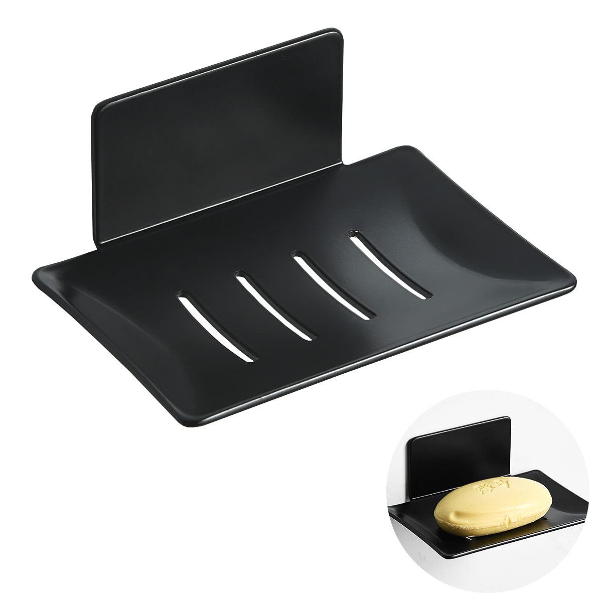 RWEUOQ Seifenablage Wandmontierte Aluminium Seifenschale Ohne günstig online kaufen