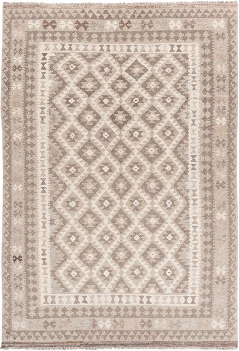 Orientteppich Kelim Afghan Heritage 201x297 Handgewebter Moderner Orientteppich, Nain Trading, rechteckig, Höhe: 3 mm