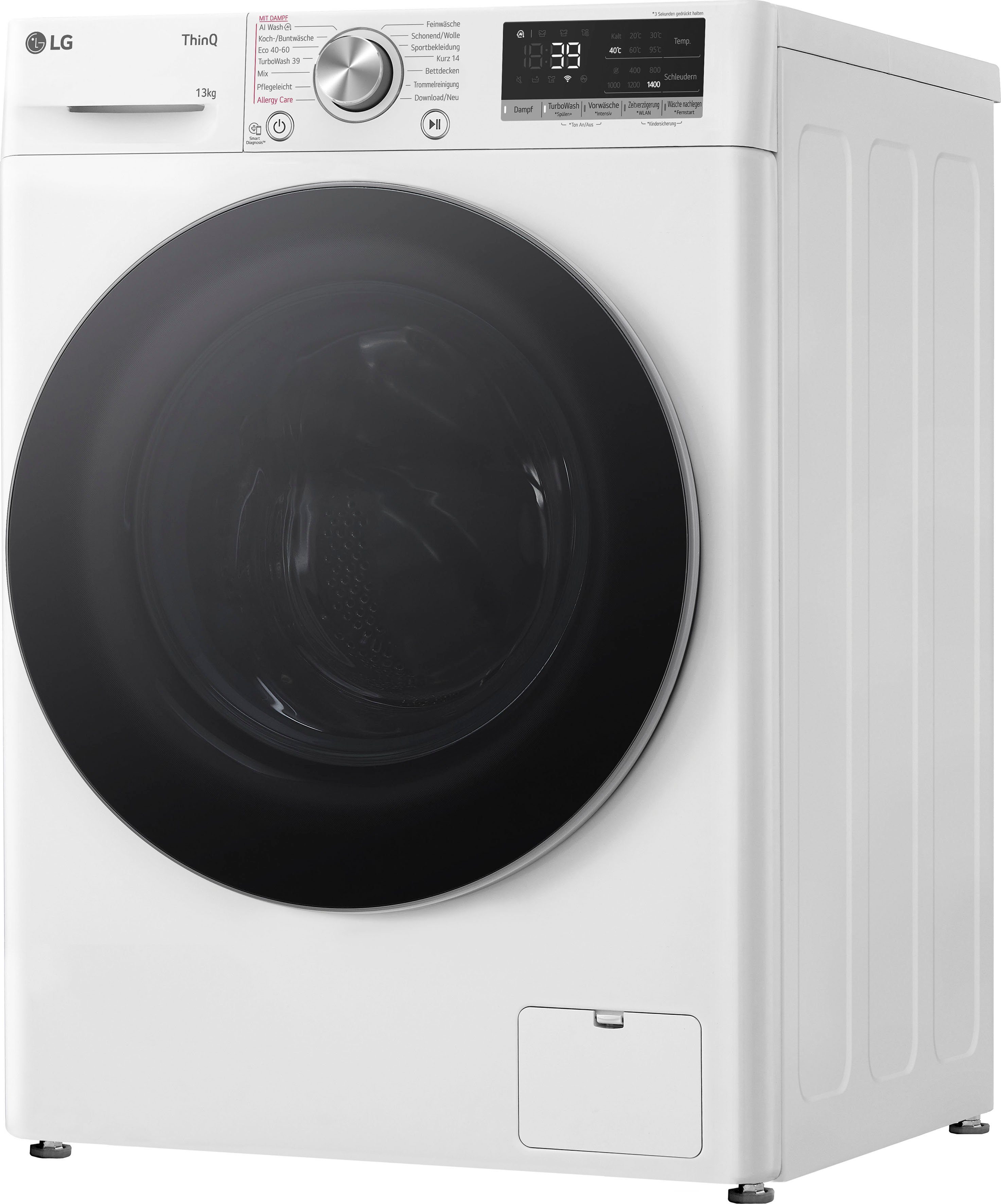 LG Waschmaschine Serie 7 F4WR7031, 13 kg, 1400 U/min – Bild 3 von 5