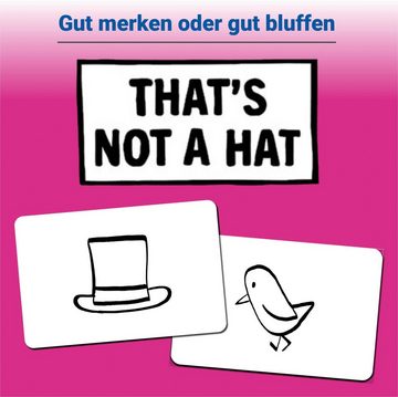 Ravensburger Spiel, Gesellschaftsspiel That's not a hat, Made in Europe; FSC® - schützt Wald - weltweit