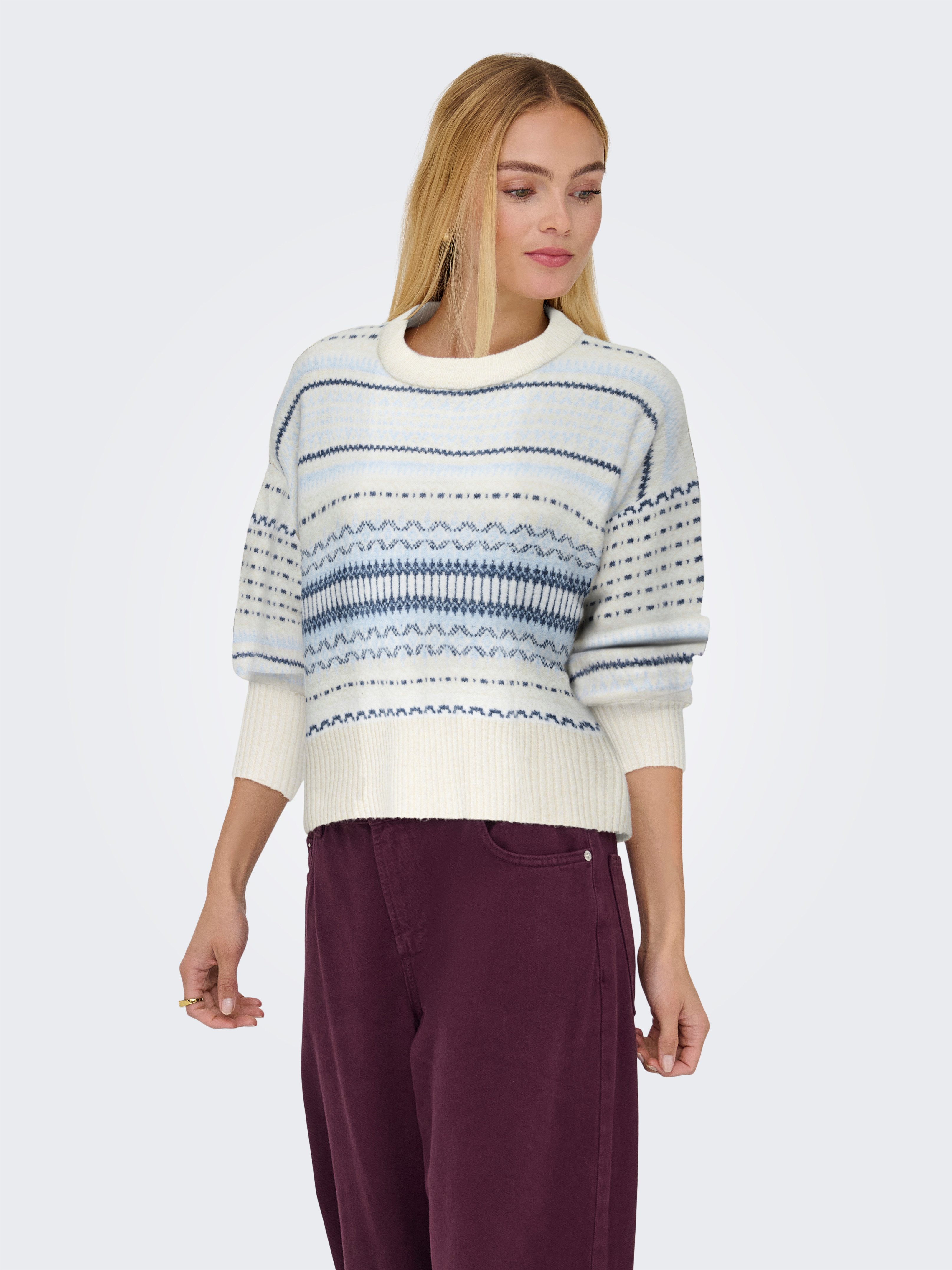 ONLY Strickpullover ONLARIANNE L/S PULLOVER KNT günstig online kaufen