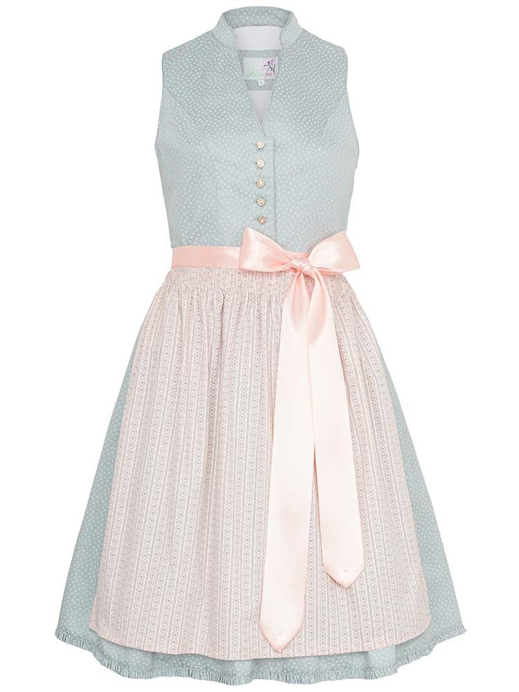 Alpenfee Tracht Dirndl Dirndl Jolly 60er Länge hellblau