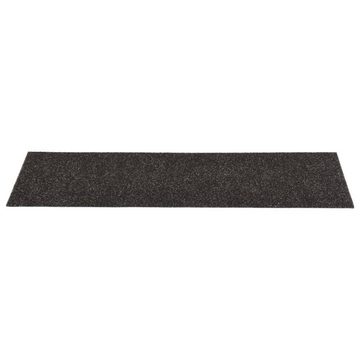 Stufenmatte Selbstklebende Treppenmatten 15 Stk Rechteckig 76x20 cm Braun, vidaXL, Höhe: 20 mm