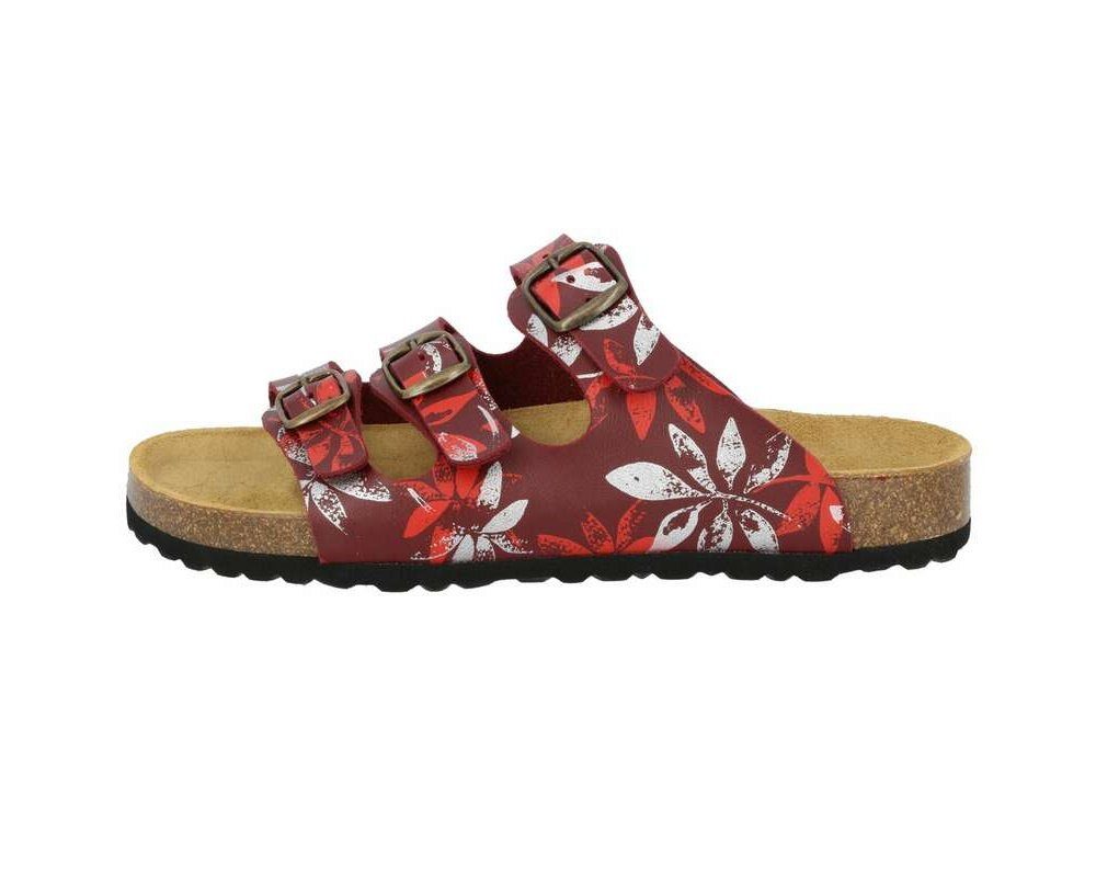 Lico Bioline Leave Pantolette bordeaux
