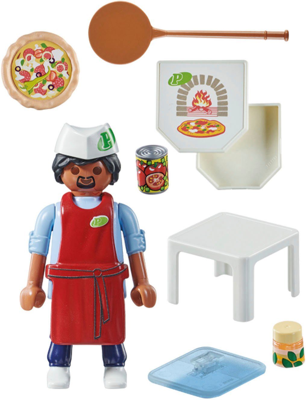 Playmobil® Pizzabäcker (71161), Special Plus Konstruktions-Spielset, günstig online kaufen