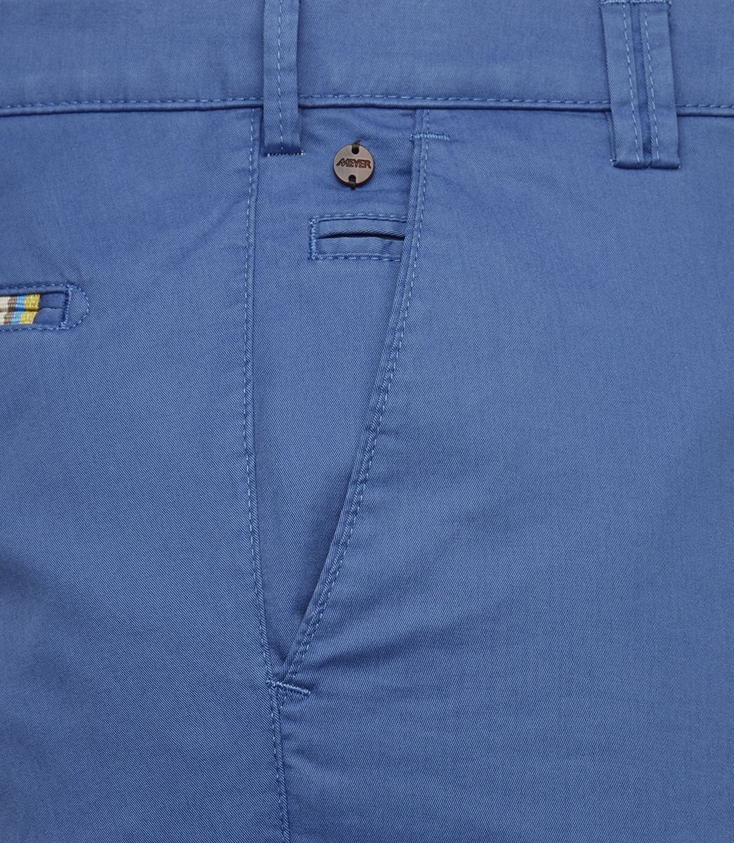 MEYER Shorts mit französischen Einschubtaschen blau