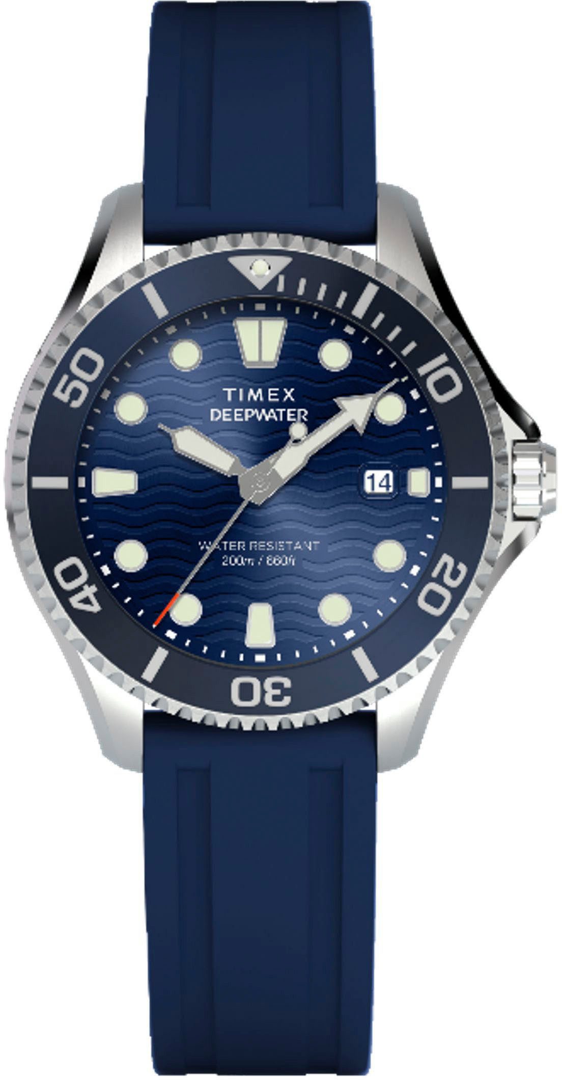 Timex Quarzuhr DEEP WATER MERIDIAN TW2W81500AJ, Armbanduhr, Herrenuhr,Kauts günstig online kaufen