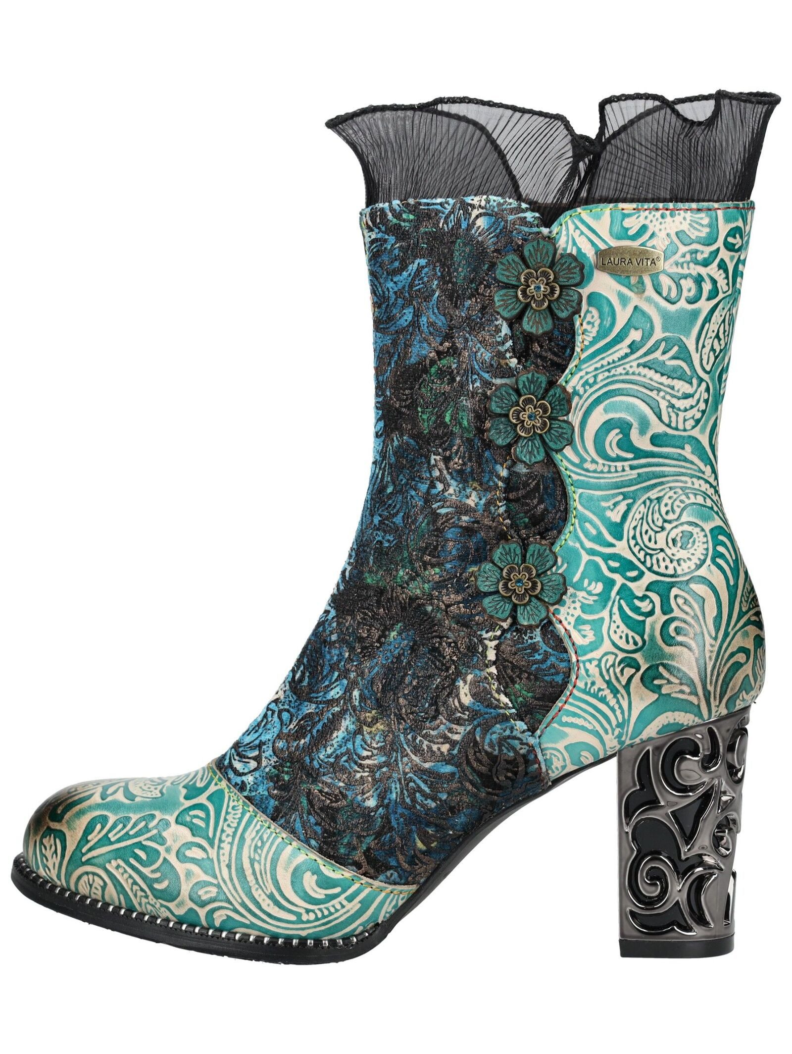 LAURA VITA LAURA VITA Stiefelette Leder/Textil Stiefelette günstig online kaufen