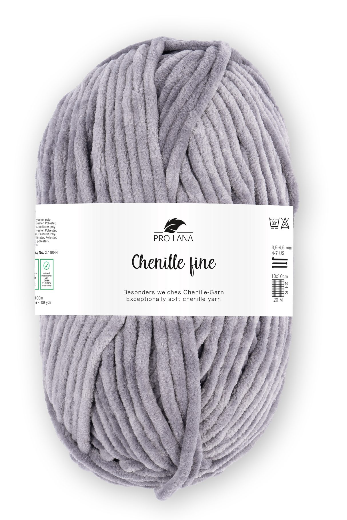 Pro Lana Pro Lana CHENILLE fine 50 g besonders weiches Chenille Garn 100 m Häkelwolle, 100 m (besonders feines, weiches Garn, ideal für kuschelige und hautnahe Projekte), 50 g