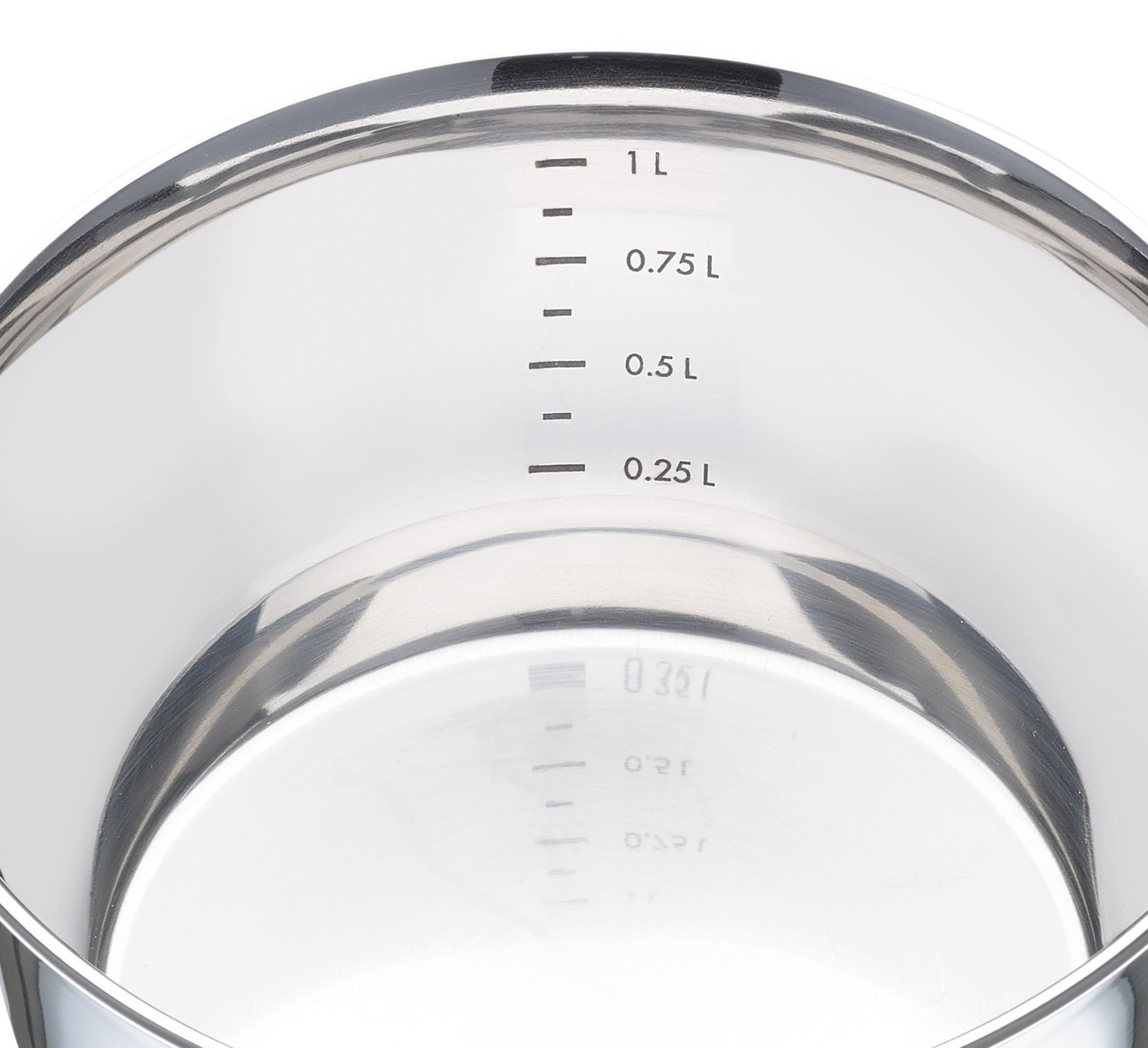 Küchenprofi Kasserolle Stielkasserolle CAPRI Edelstahl 700 ml, Edelstahl, Backofengeeignet