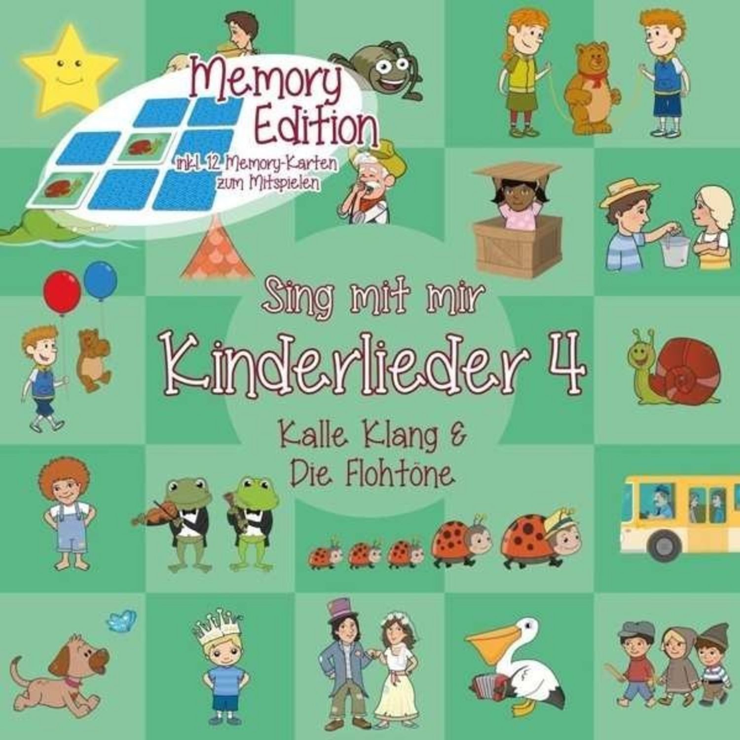 Musik-CD Sing mit mir Kinderlieder 4 - Memo Edition