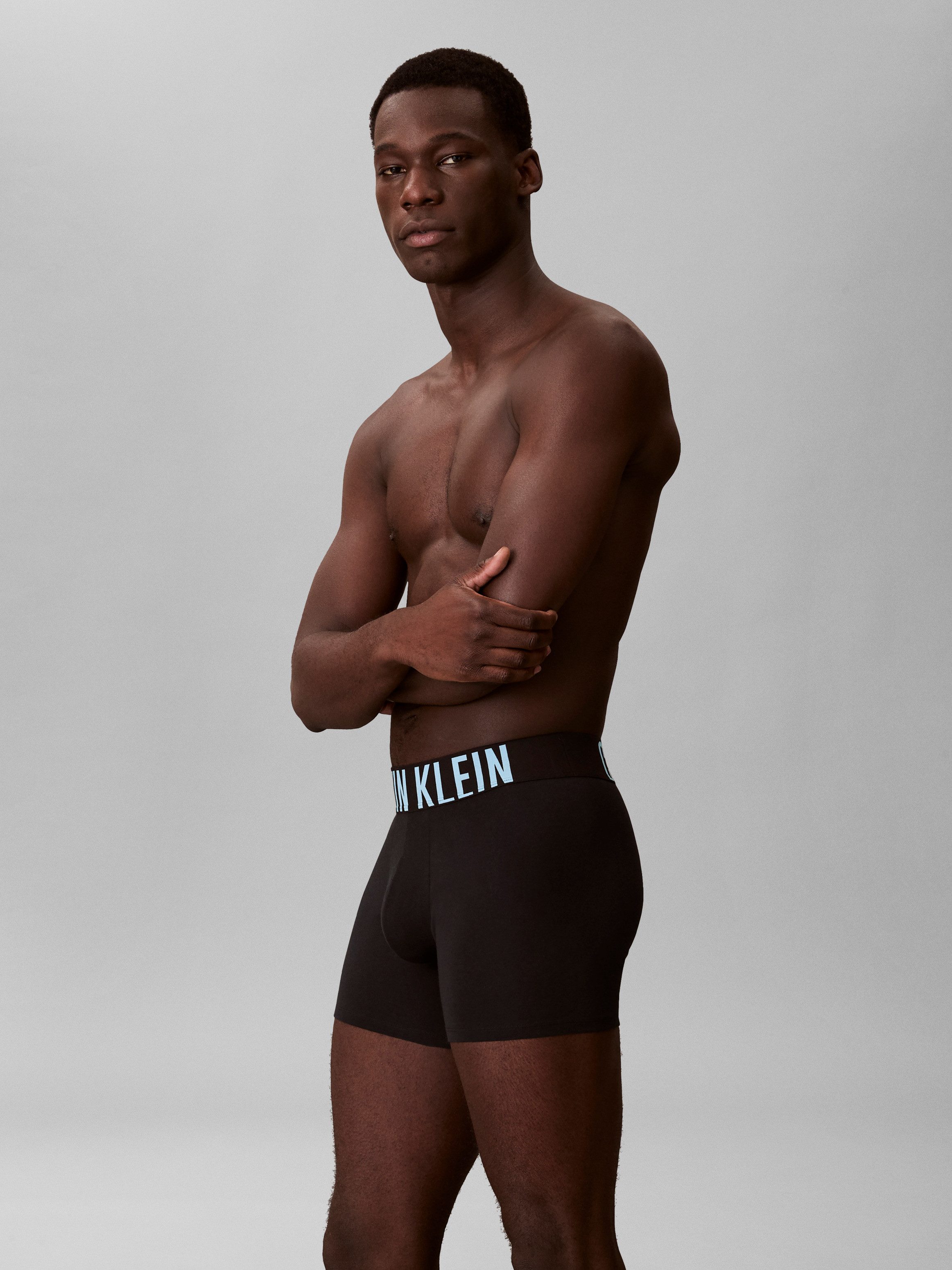 Calvin Klein Underwear Boxer BOXER BRIEF 3PK (Packung, 3-St., 3er) mit Logo-Stretchbund
