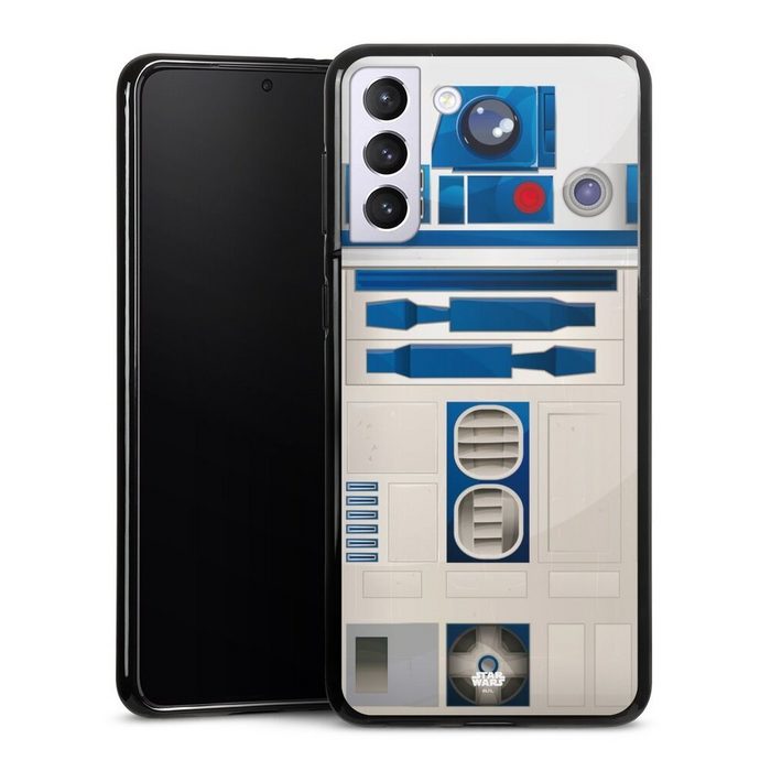 DeinDesign Handyhülle Star Wars R2D2 Fanartikel R2D2 Closeup - Star Wars Samsung Galaxy S21 Plus 5G Silikon Hülle Bumper Case Handy Schutzhülle