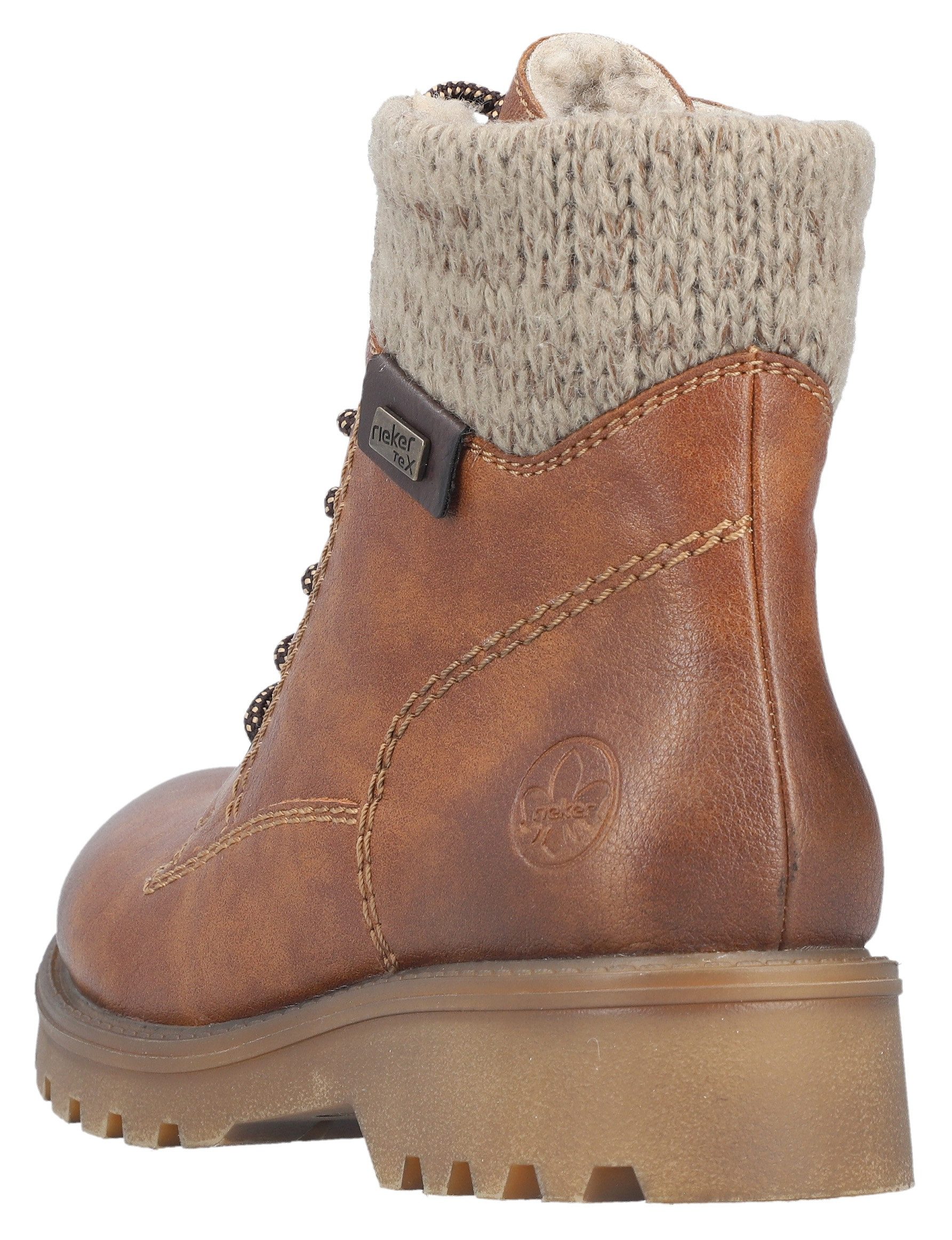 Rieker Winterstiefelette Winterboots, Profilsohle, mit wasserabweisender riekerTEX-Membran