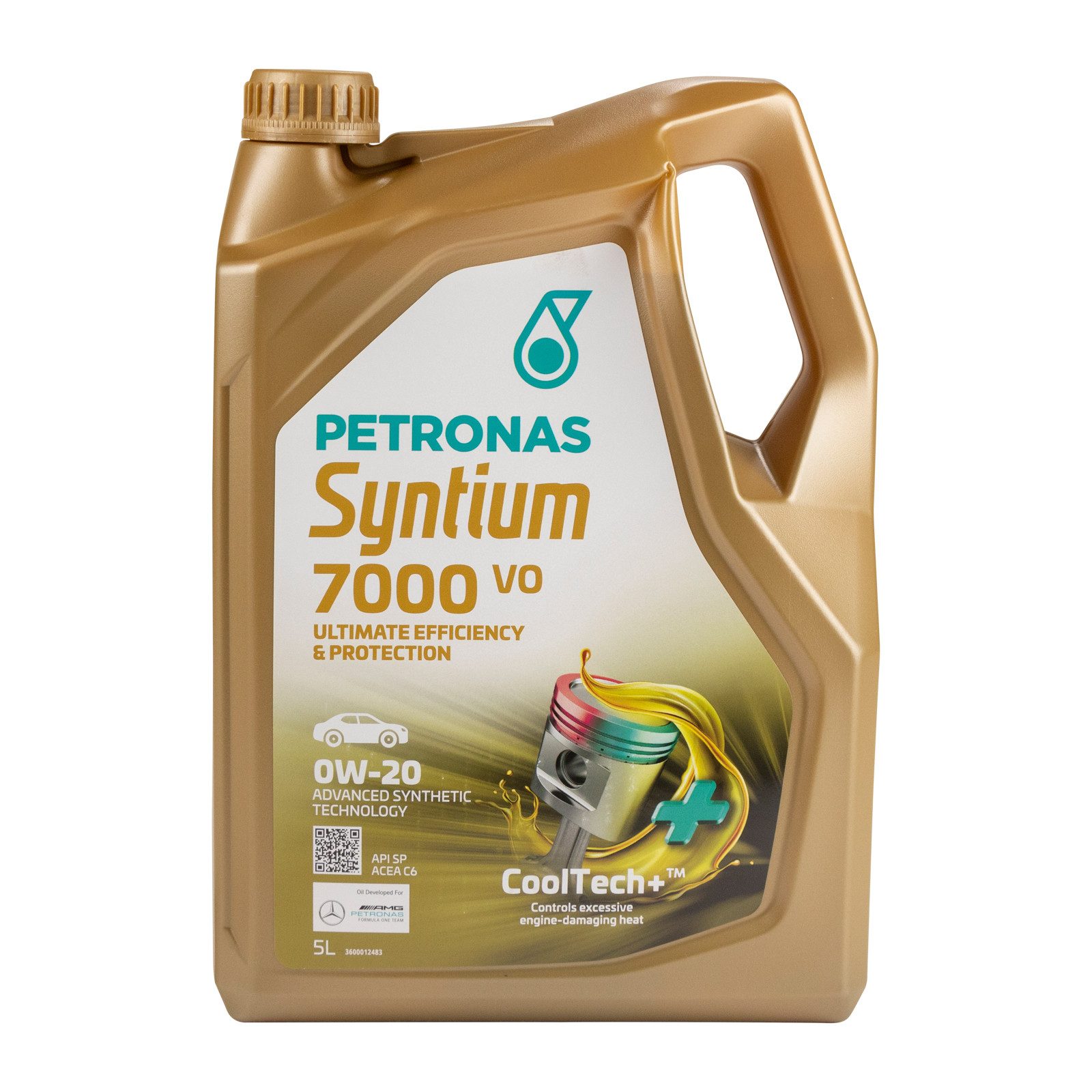 Petronas Motoröl Syntium 7000 VO 0W-20 70721M12EU 5 Liter