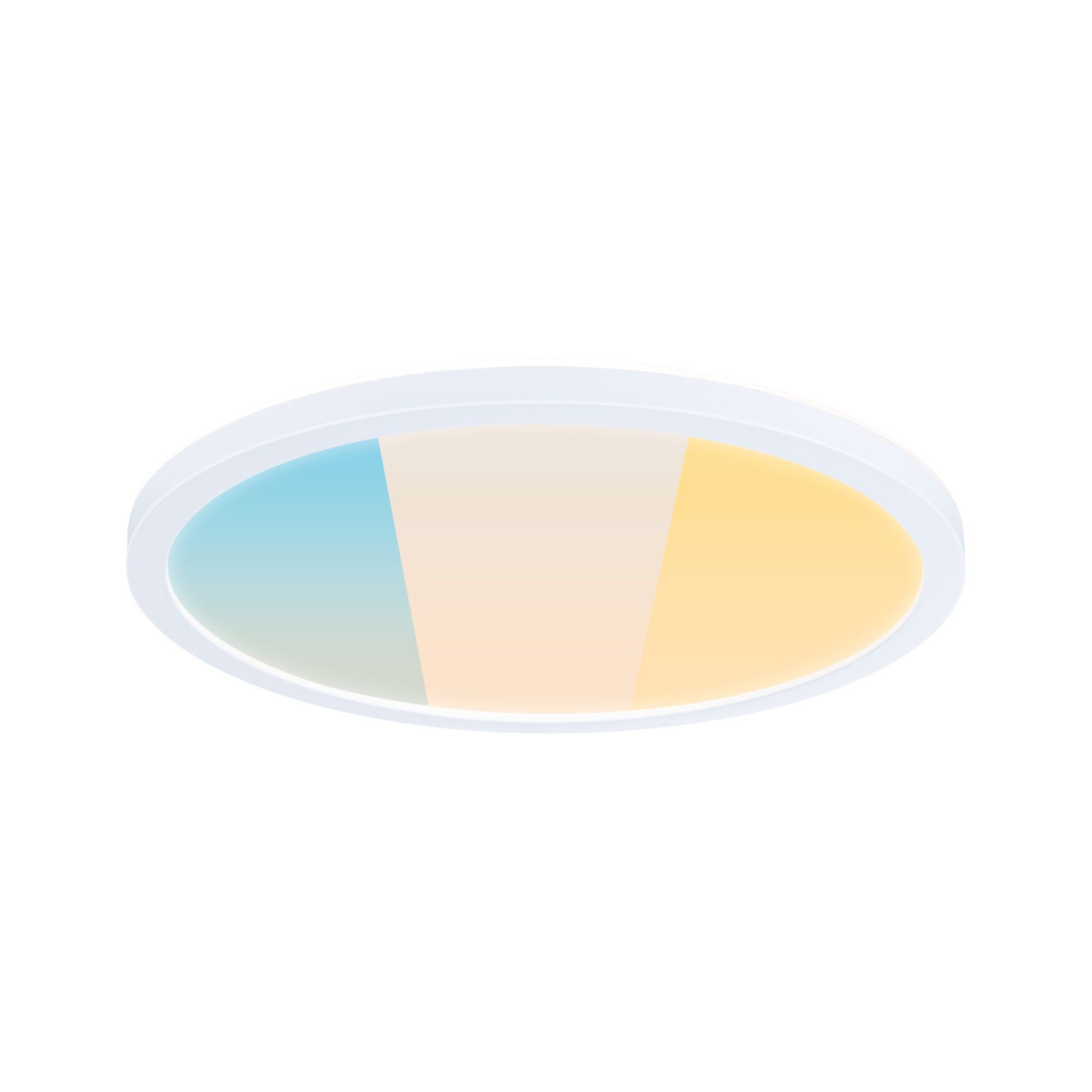 Paulmann LED Panel Atria Shine IP44 rund 298mm 14,8W 2250lm 3000 - 6500K, LED fest integriert, Tageslichtweiß, Farbwechsler