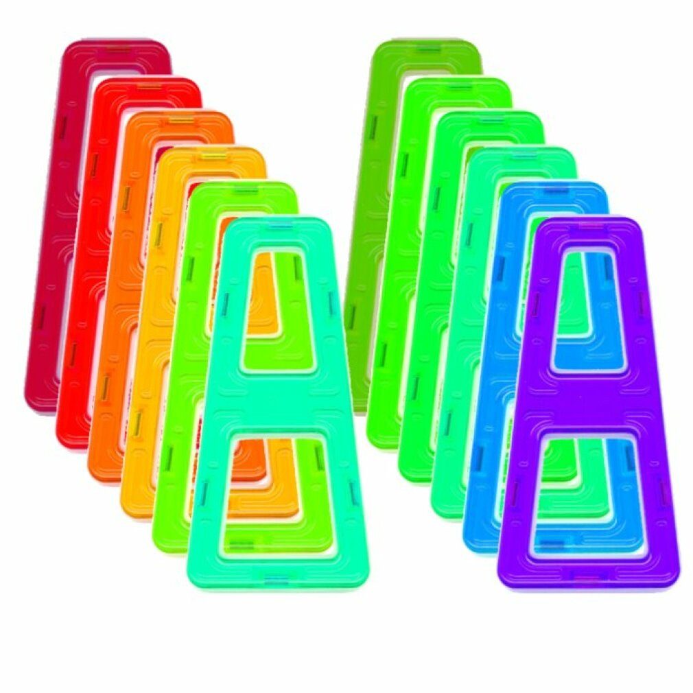 MAGFORMERS Super Trapez 1 Stück Magnetspielbausteine, (Packung)