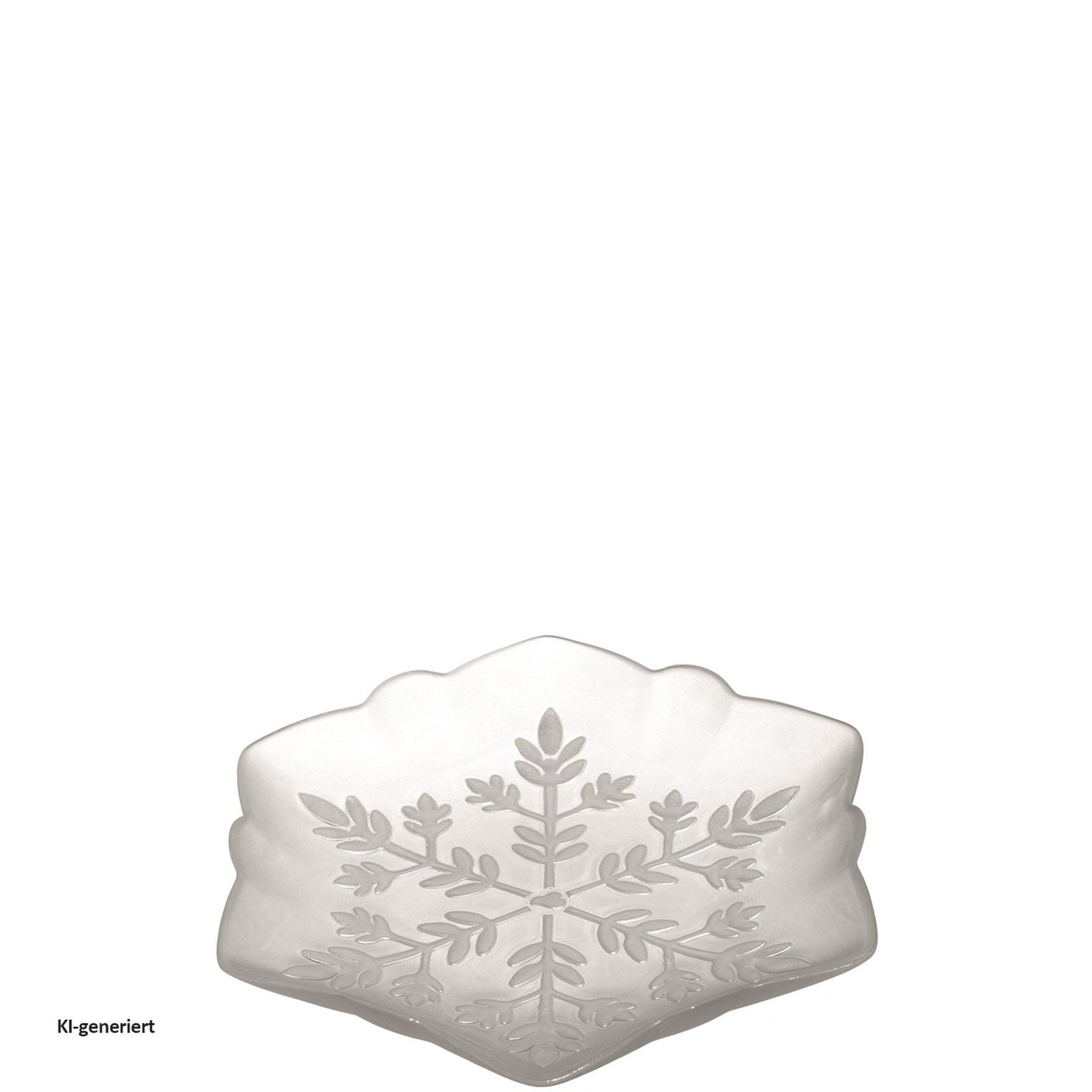 LEONARDO Dekoteller Teller Flocke 26cm NEVE (1 St)