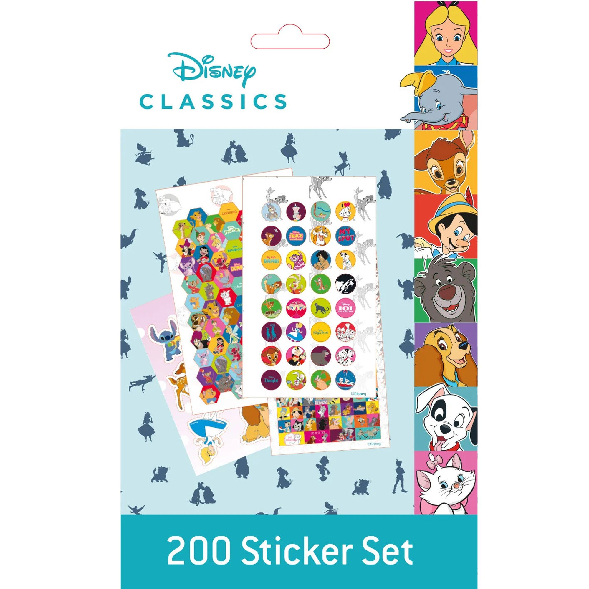 Sticker 200 Sticker Set - Sticker-Sets - Disney - Classic