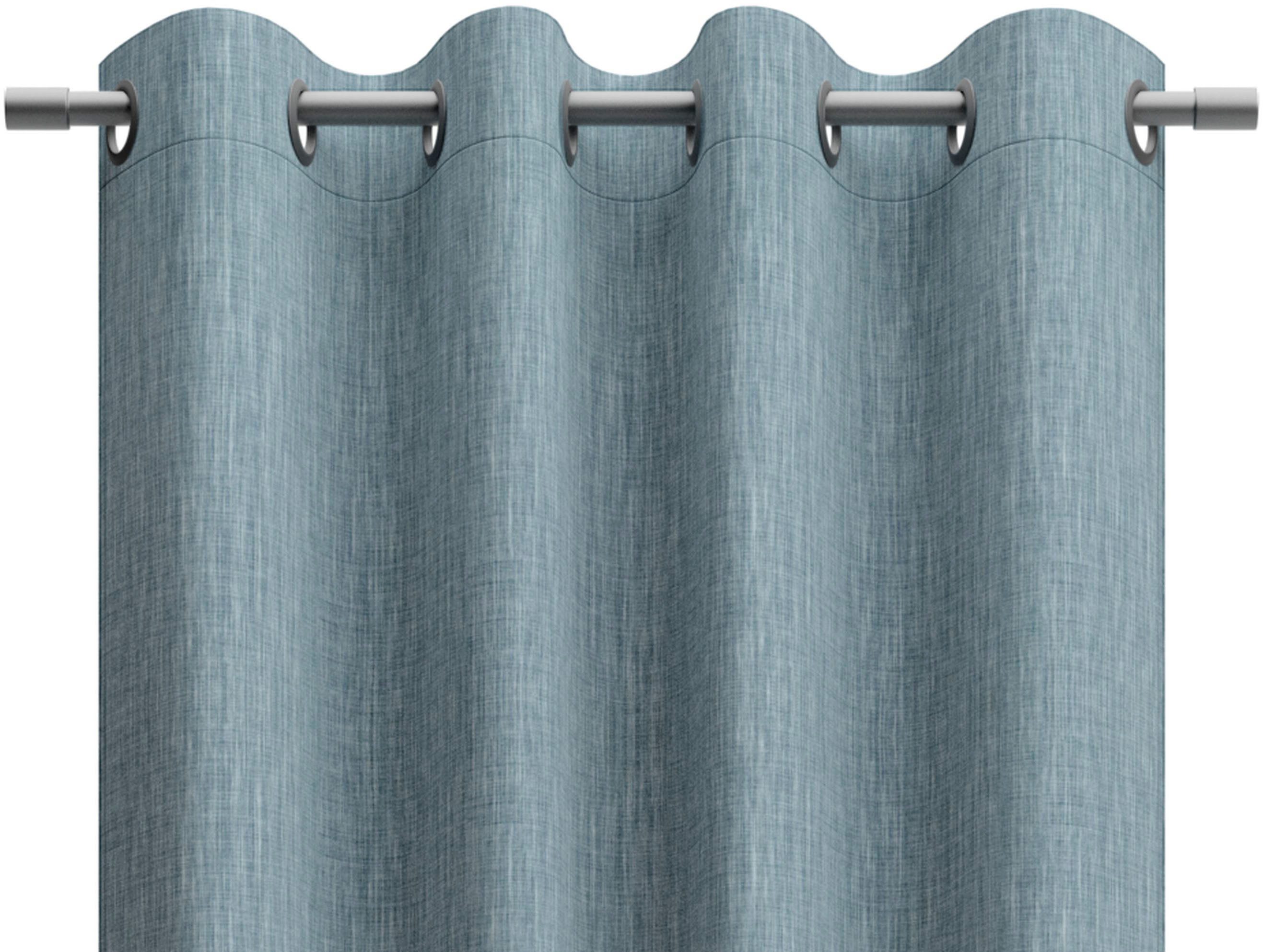 Neutex for you! Vorhang Libre-ECO (1 St), Ösen, halbtransparent, Jacquard, Breite 142 cm, nach Maß