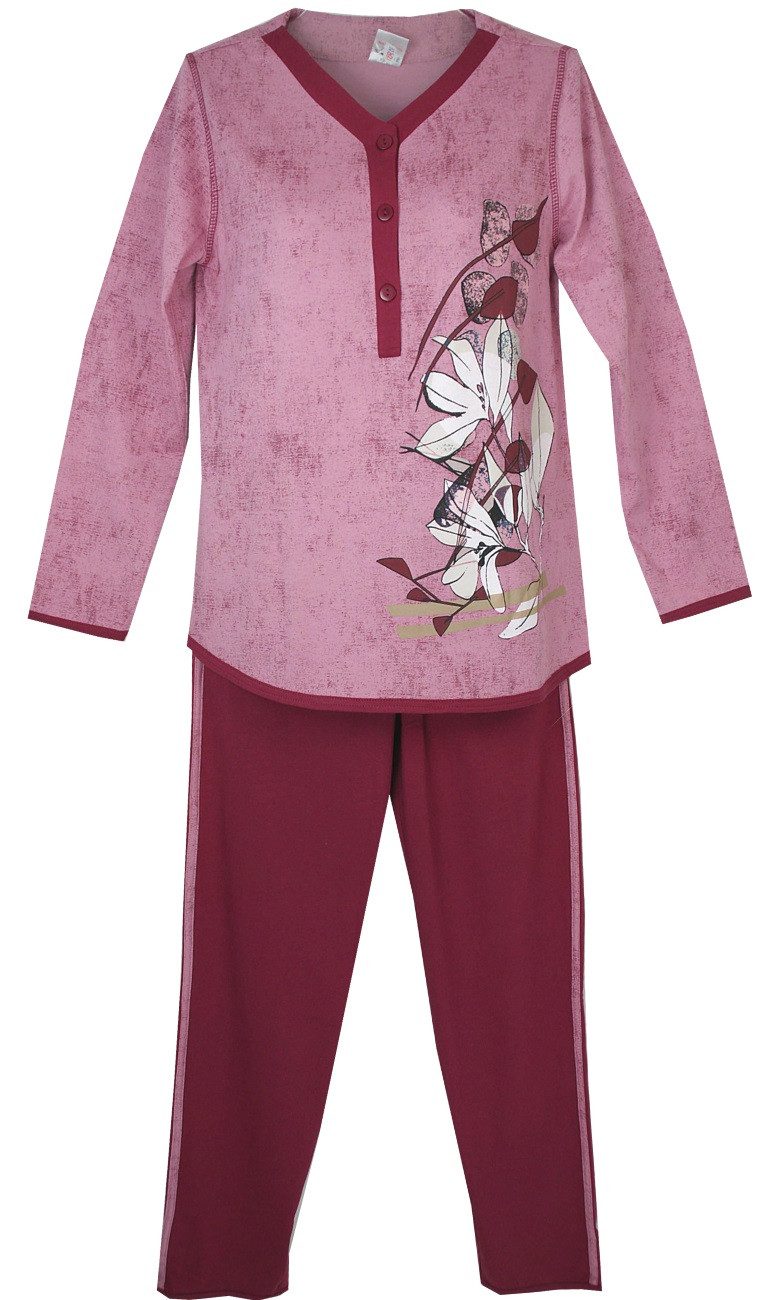 Consult-Tex Pyjama Damen Pyjama, Schlafanzug, Homewear Set DF419 (Packung) günstig online kaufen