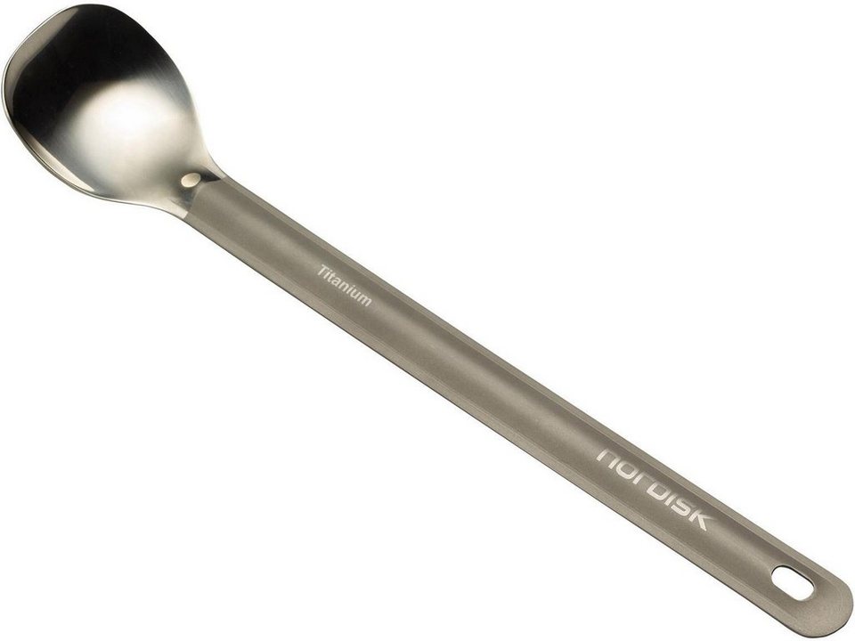 Nordisk Campinglöffel Titan Spoon XL, Griffige Oberfläche für sicheren Halt