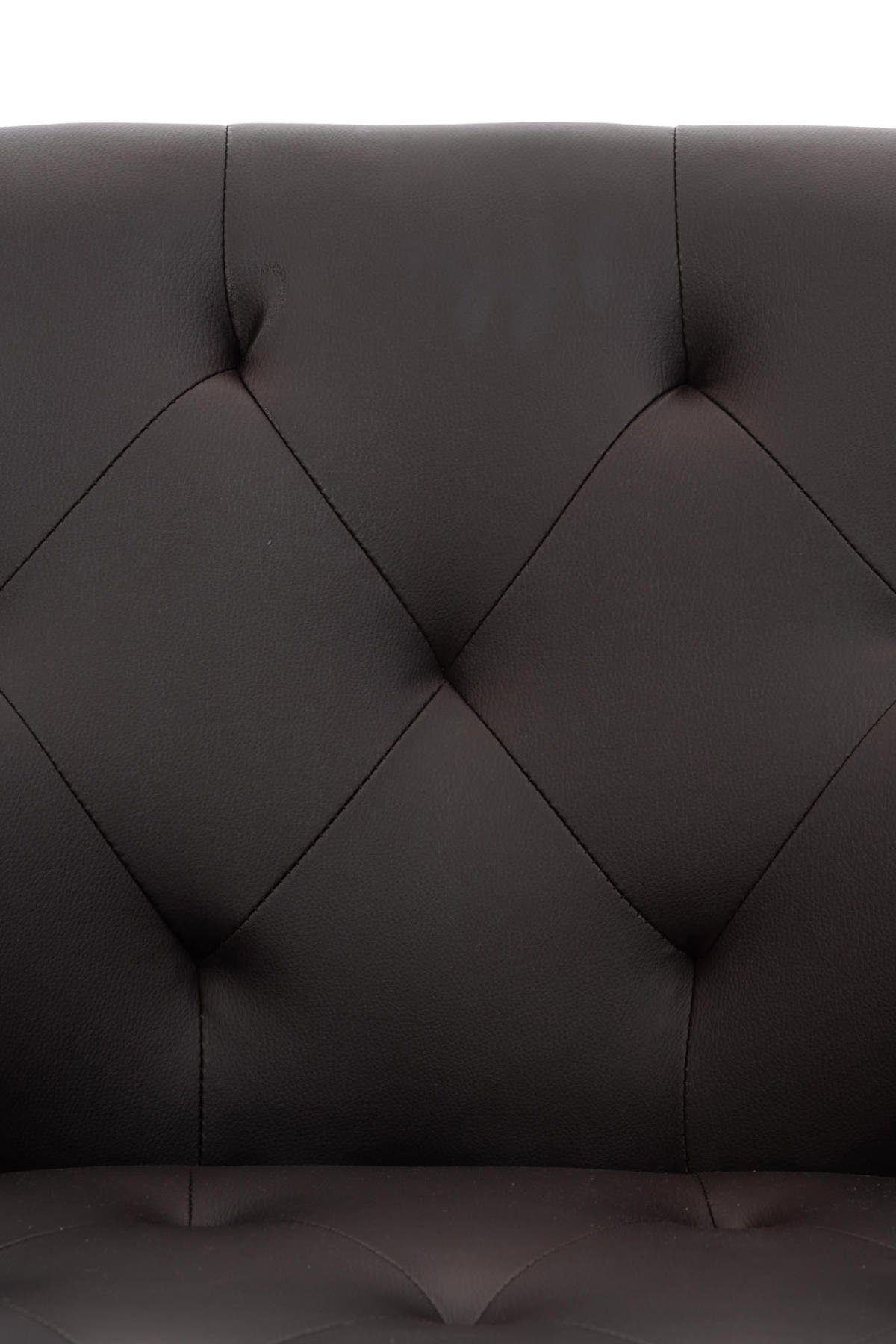 TPFLiving Kunstleder Esstischstuhl Wohnzimmerstuhl), Metall Sitzfläche: schwarz - braun hochwertig (Küchenstuhl Sitzfläche Gestell: - - Konferenzstuhl gepolsterter - Lamfol mit Esszimmerstuhl