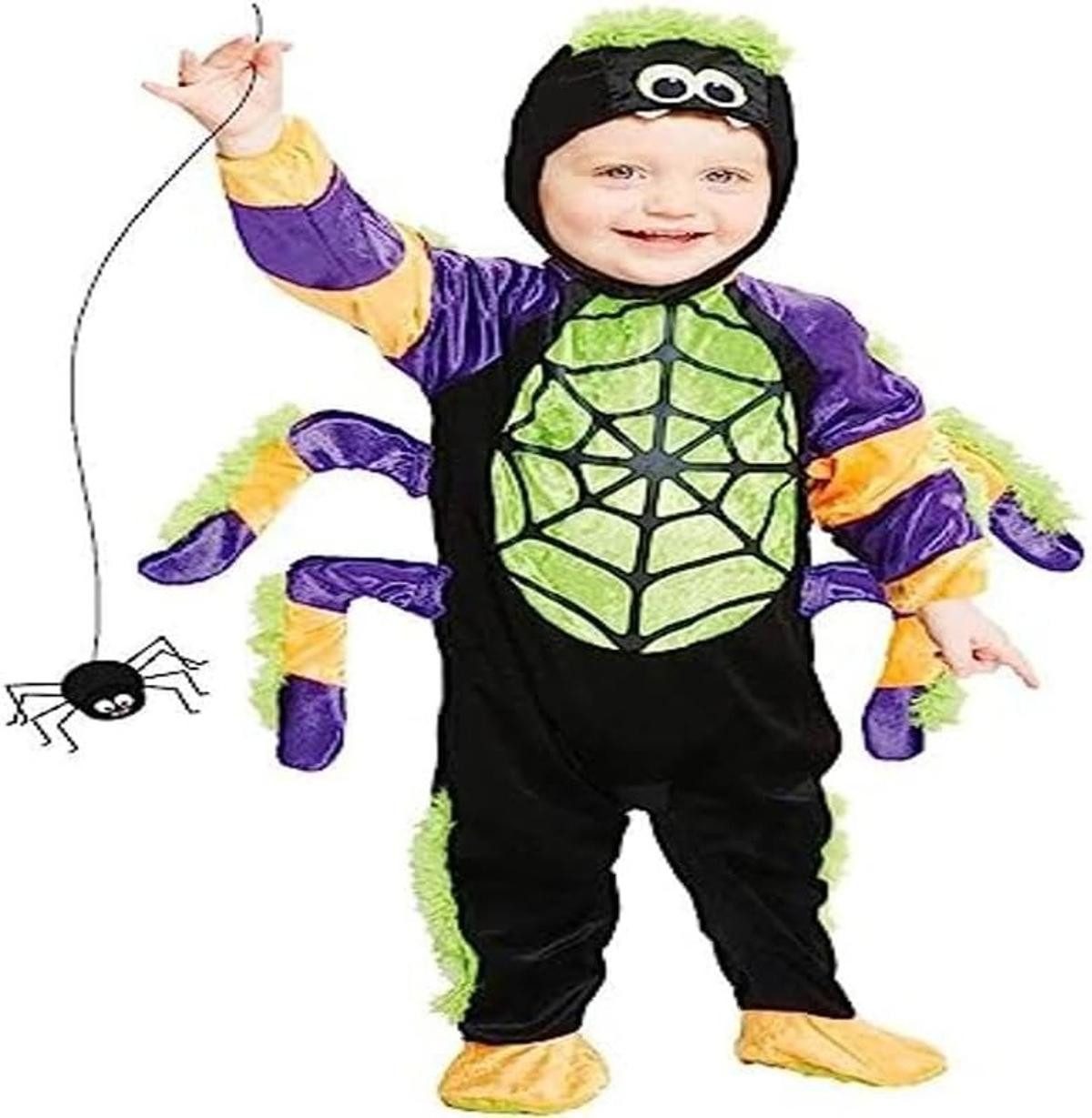Amscan Kostüm amscan Spinnen Halloween Kostüm Kleinkinder 3-4 Jahre Fasching