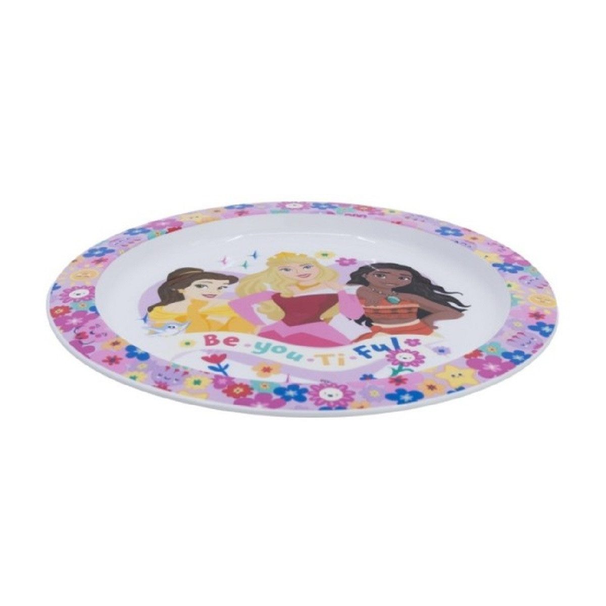 Disney Princess Brotteller Kinder Teller Mikrowellengeeignet für zu Hause