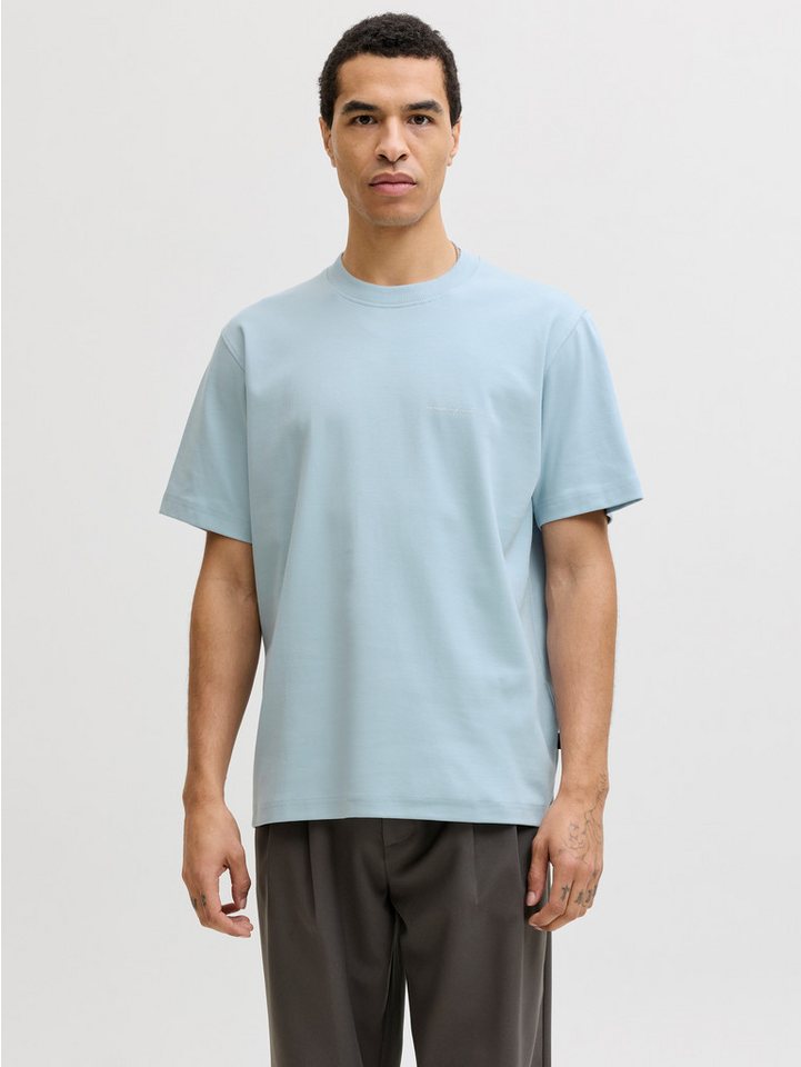 Jack & Jones T-Shirt JPRBLAOWEN SS BRANDING TEE SN Baumwollmischung, relaxed fit