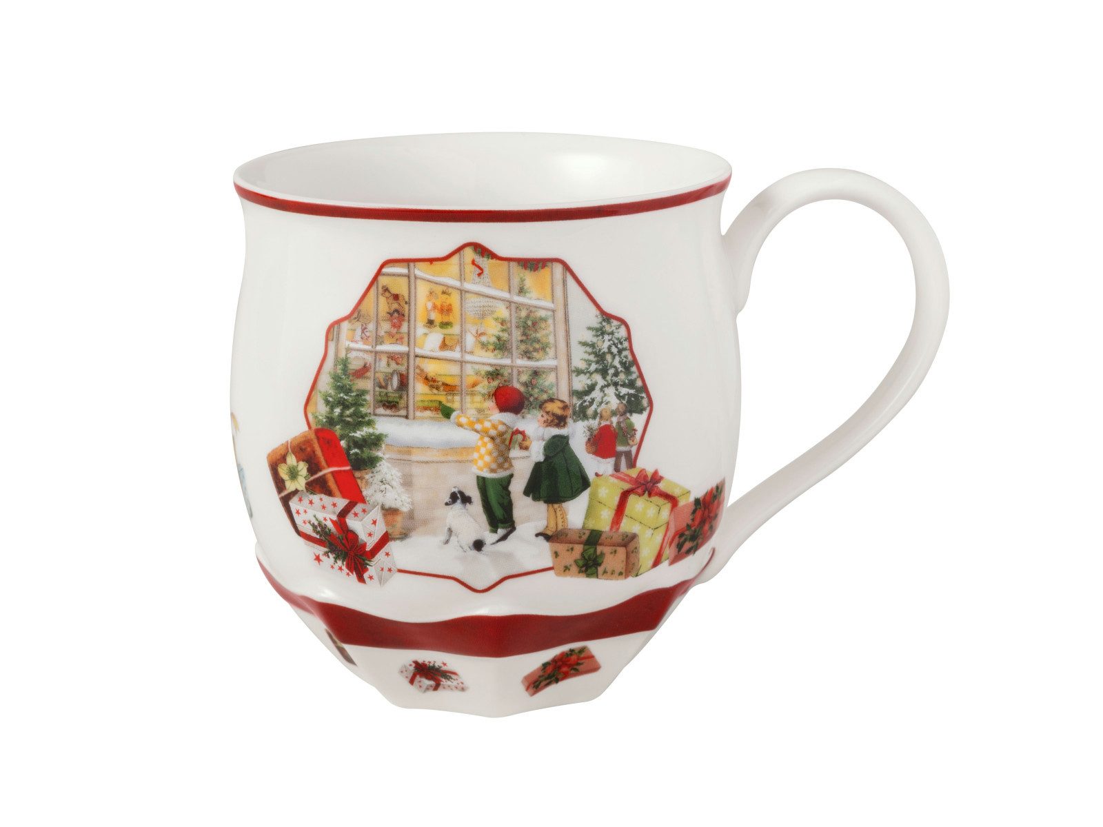 Villeroy & Boch Becher Toy's Fantasy Becher Spielzeugladen 0,45l, Premium Porcelain